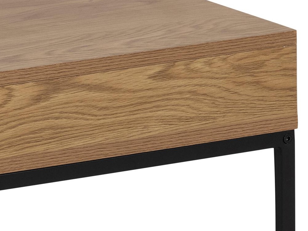 Coffee table Norsica 477 (Wild oak + Black)