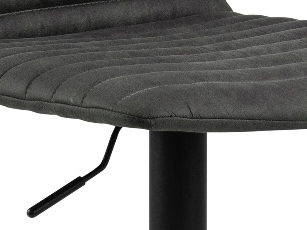 Counter stool Norsica 501 (Anthracite + Black)