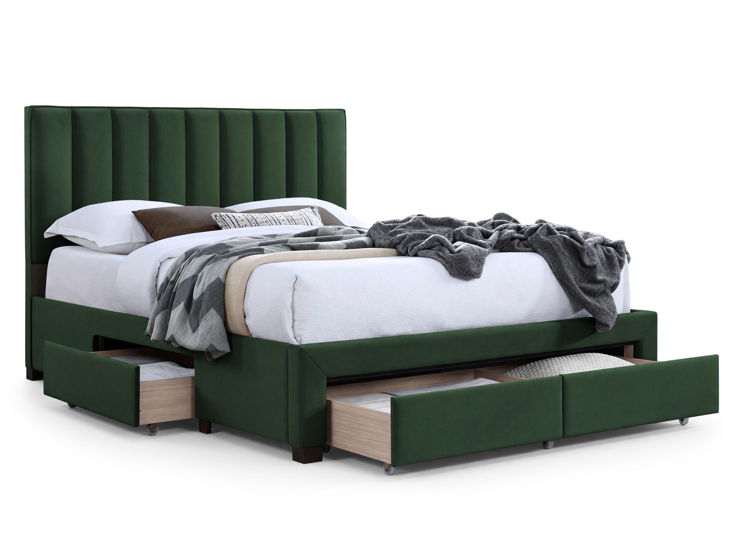 Bed Houston Fides (Dark green)