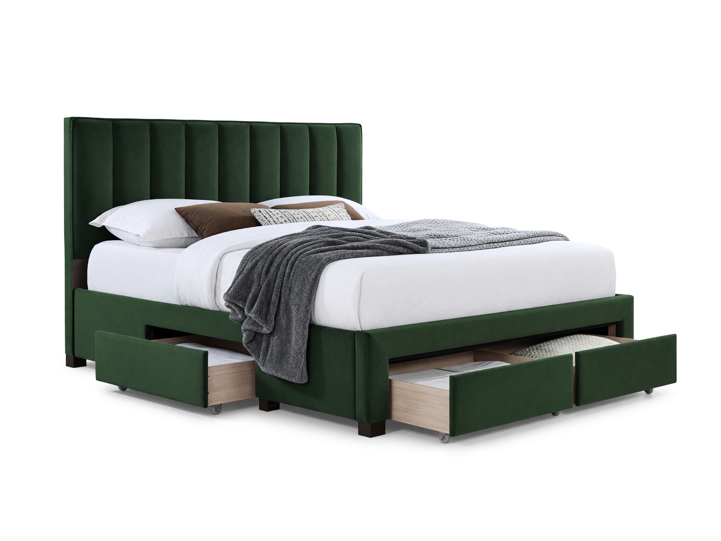Bed Houston Fides (Dark green)
