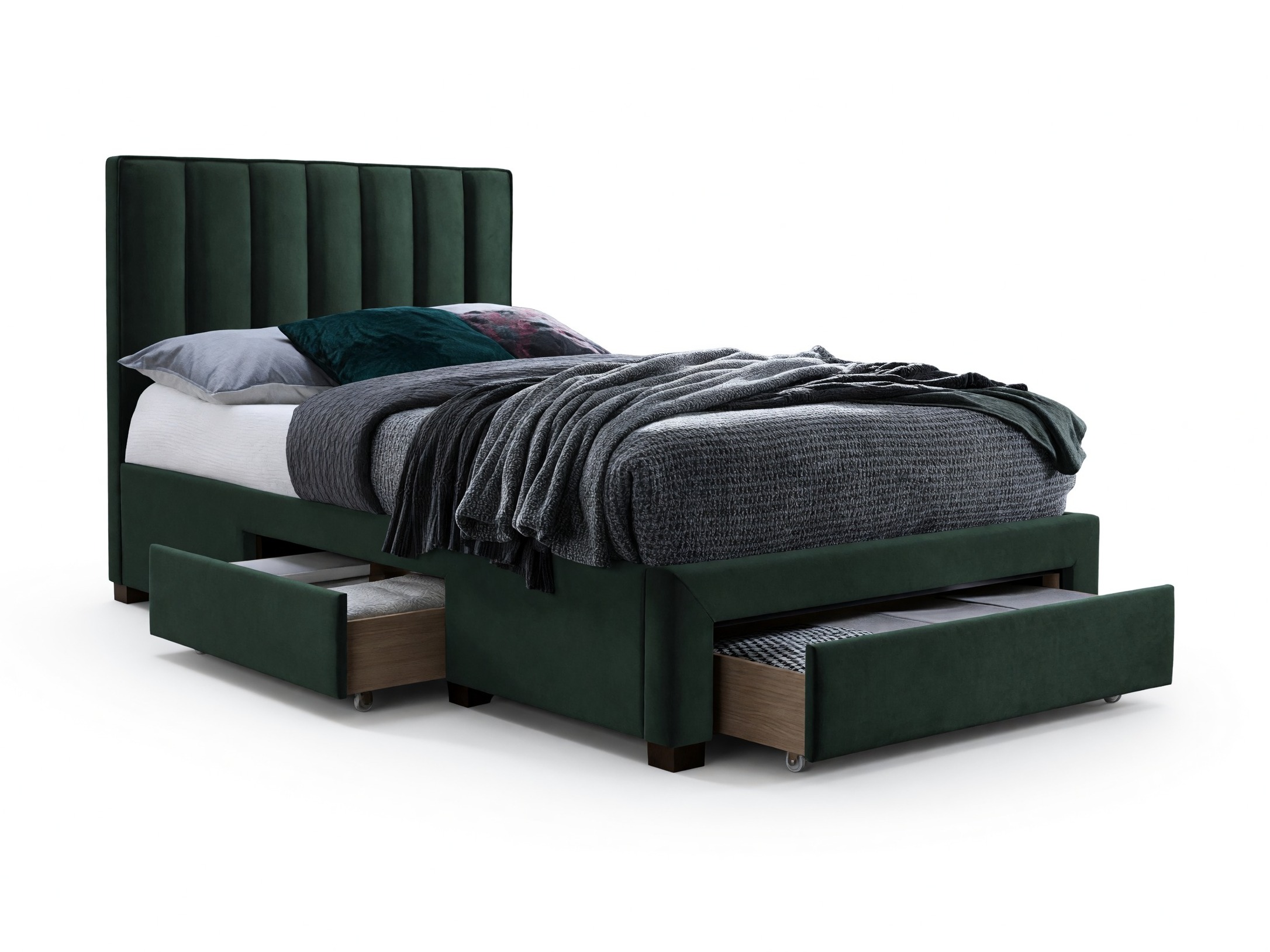 Bed Houston Fides (Dark green)