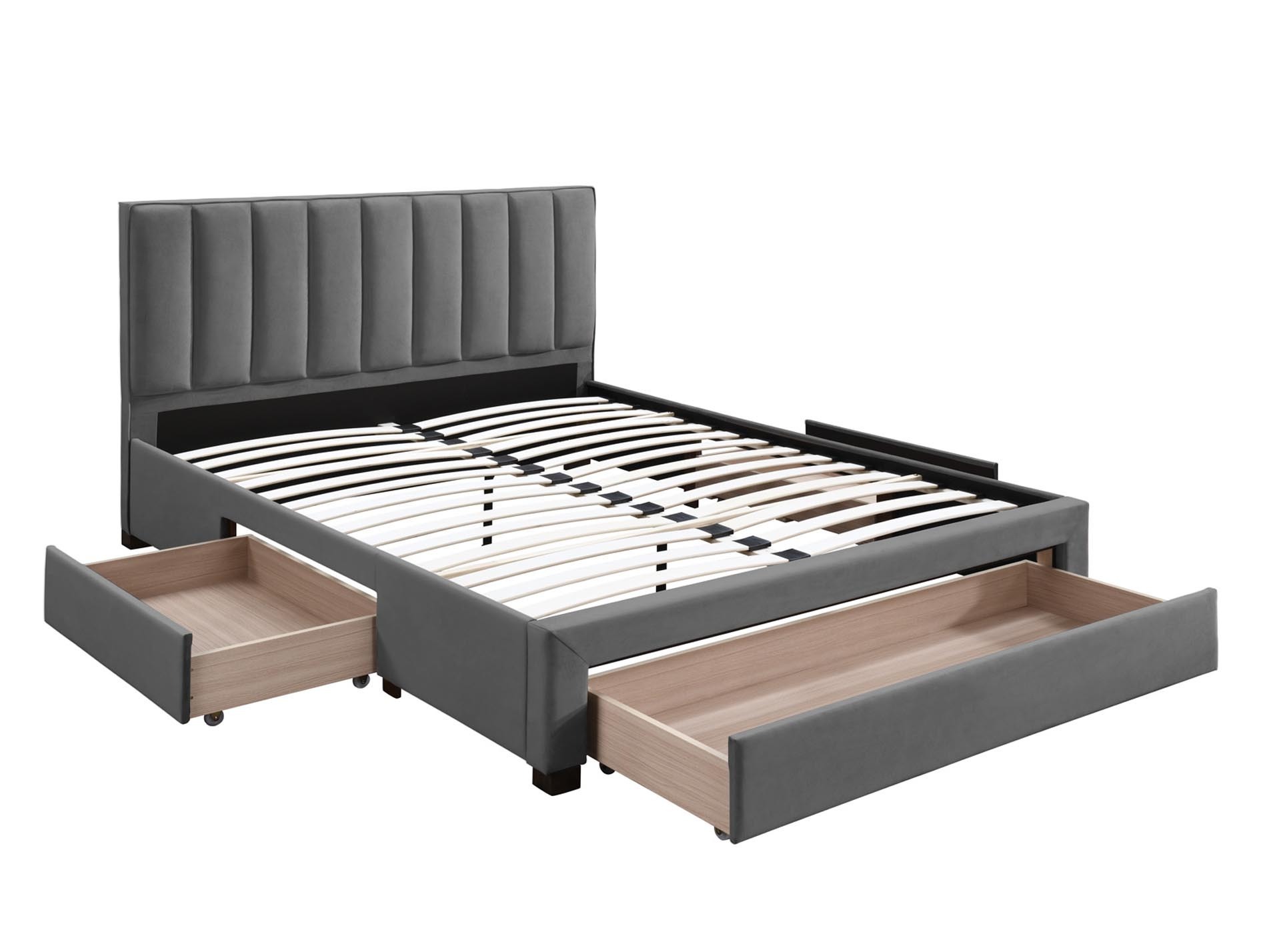 Bed Houston Fides (Grey)
