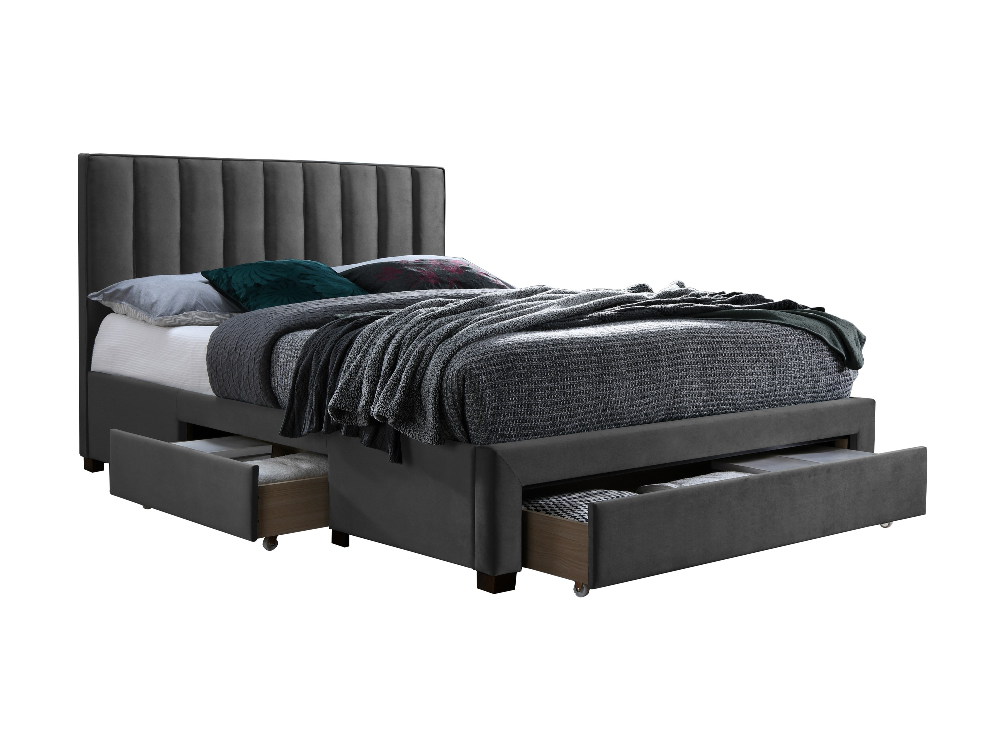 Bed Houston Fides (Grey)