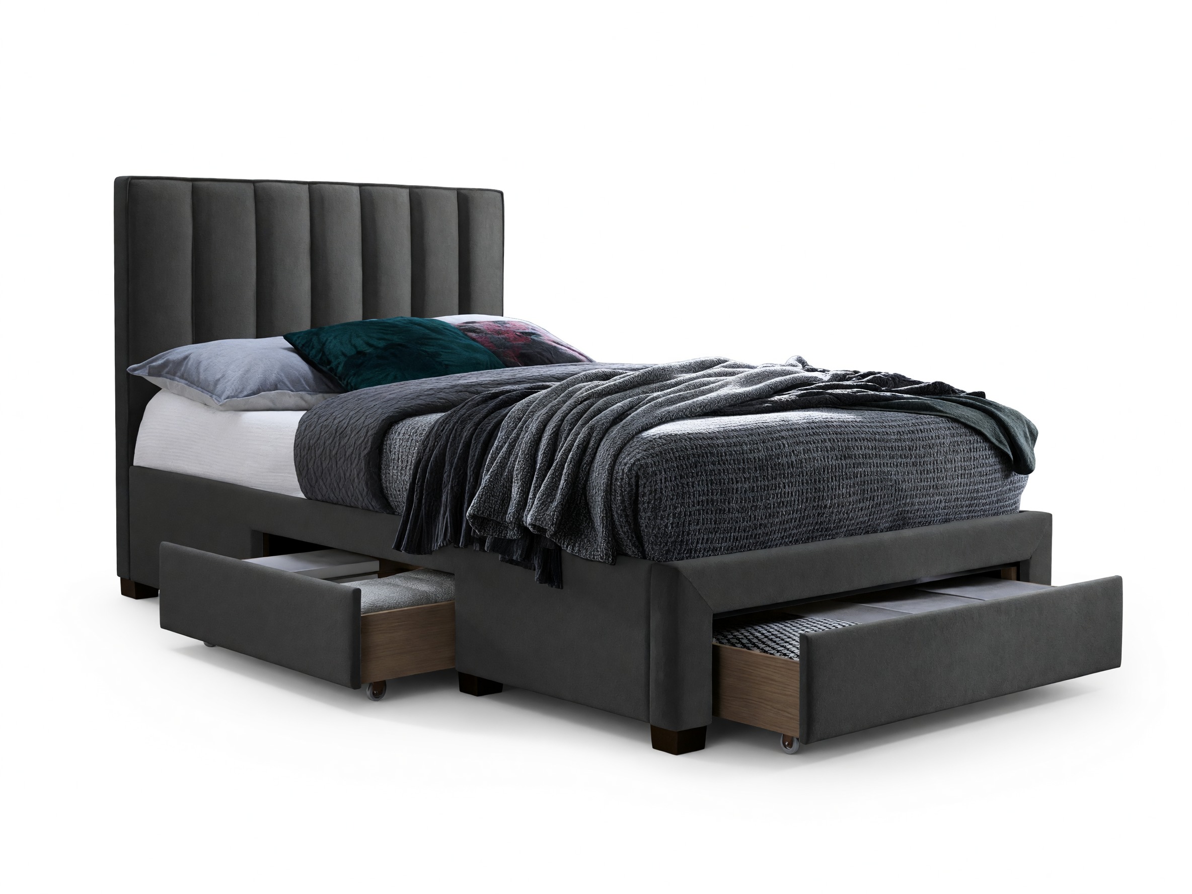 Bed Houston Fides (Grey)