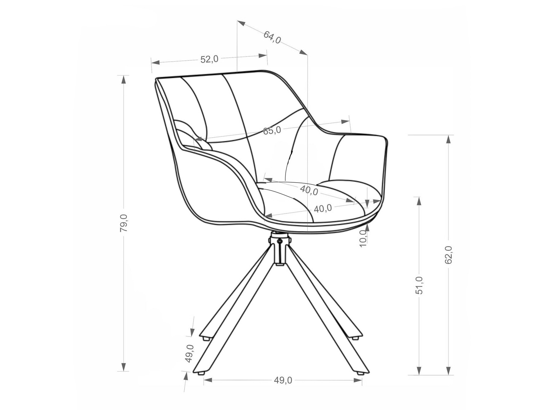 Chair Houston 2155 (Mavel 14)
