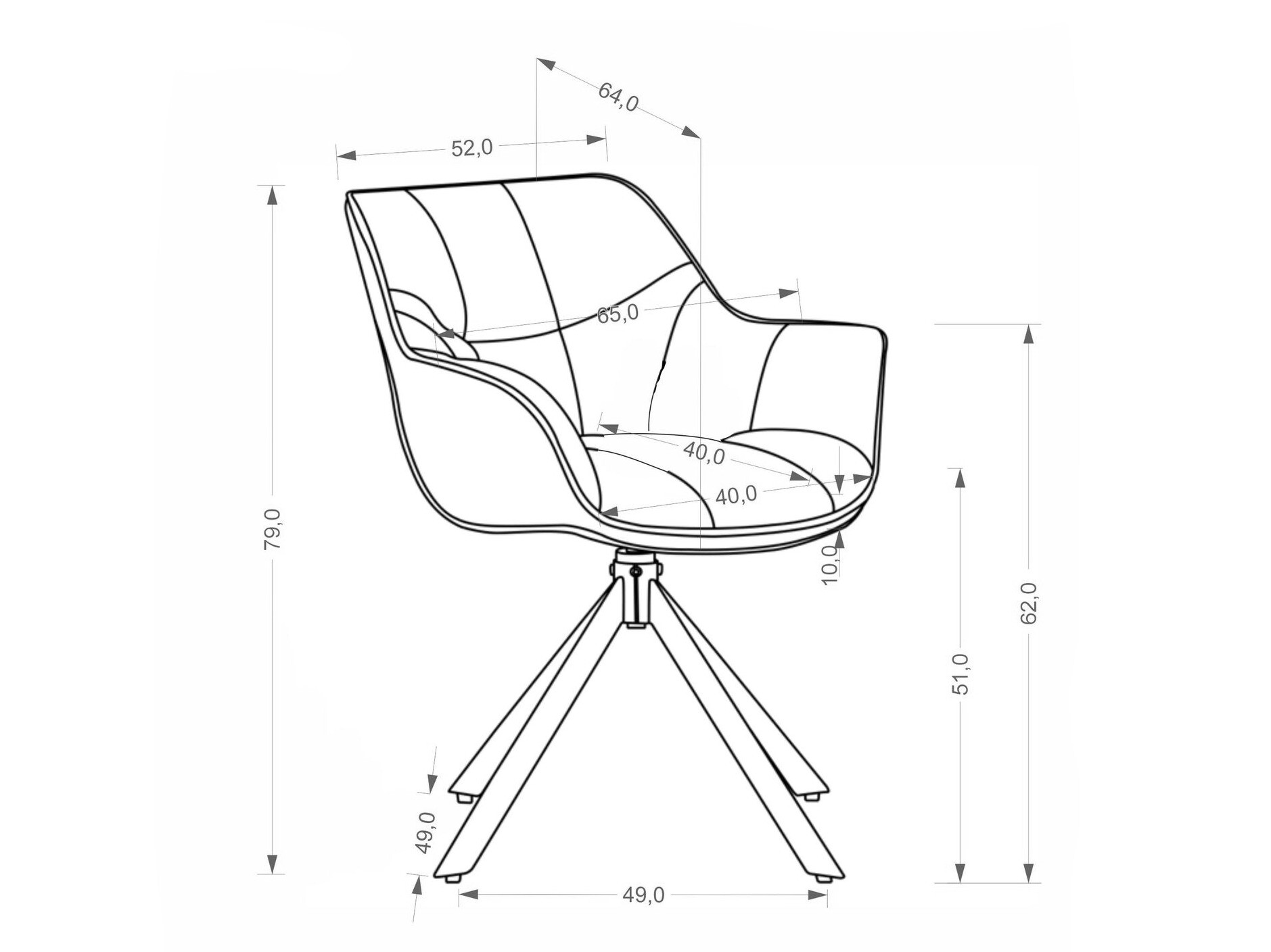 Chair Houston 2155 (Mavel 38)