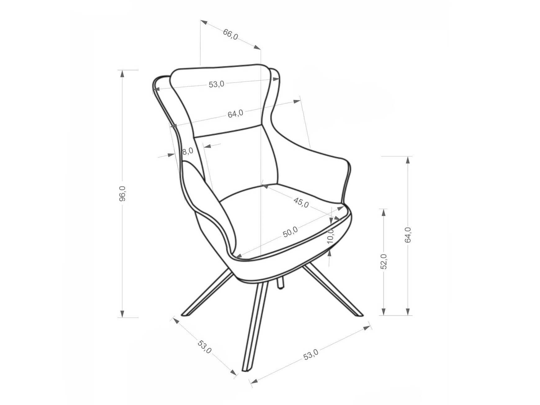 Chair Houston 2156 (Raven 30)