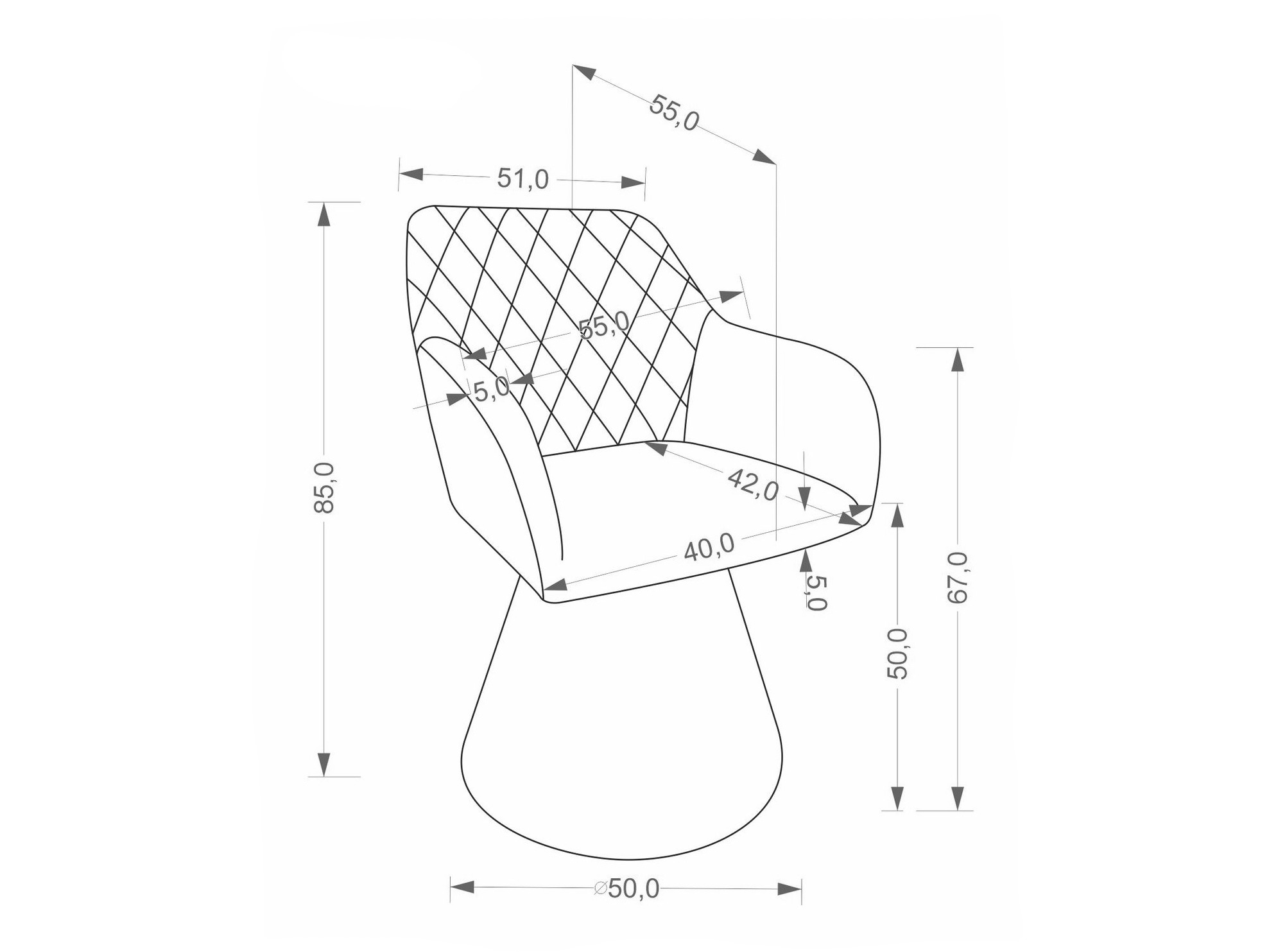 Chair Houston 2159 (Baltimore 19)