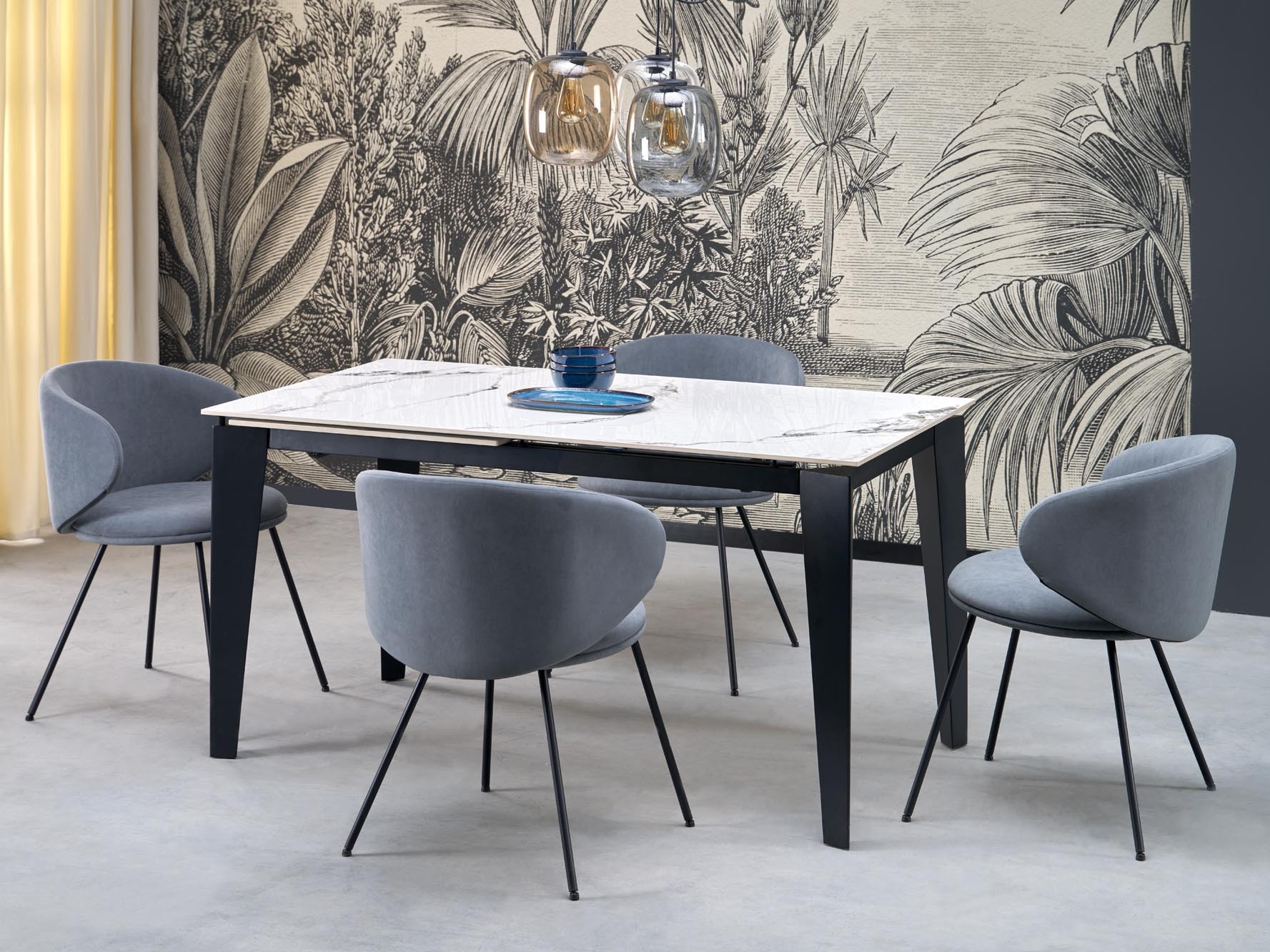 Table Houston 2157 (White marble)