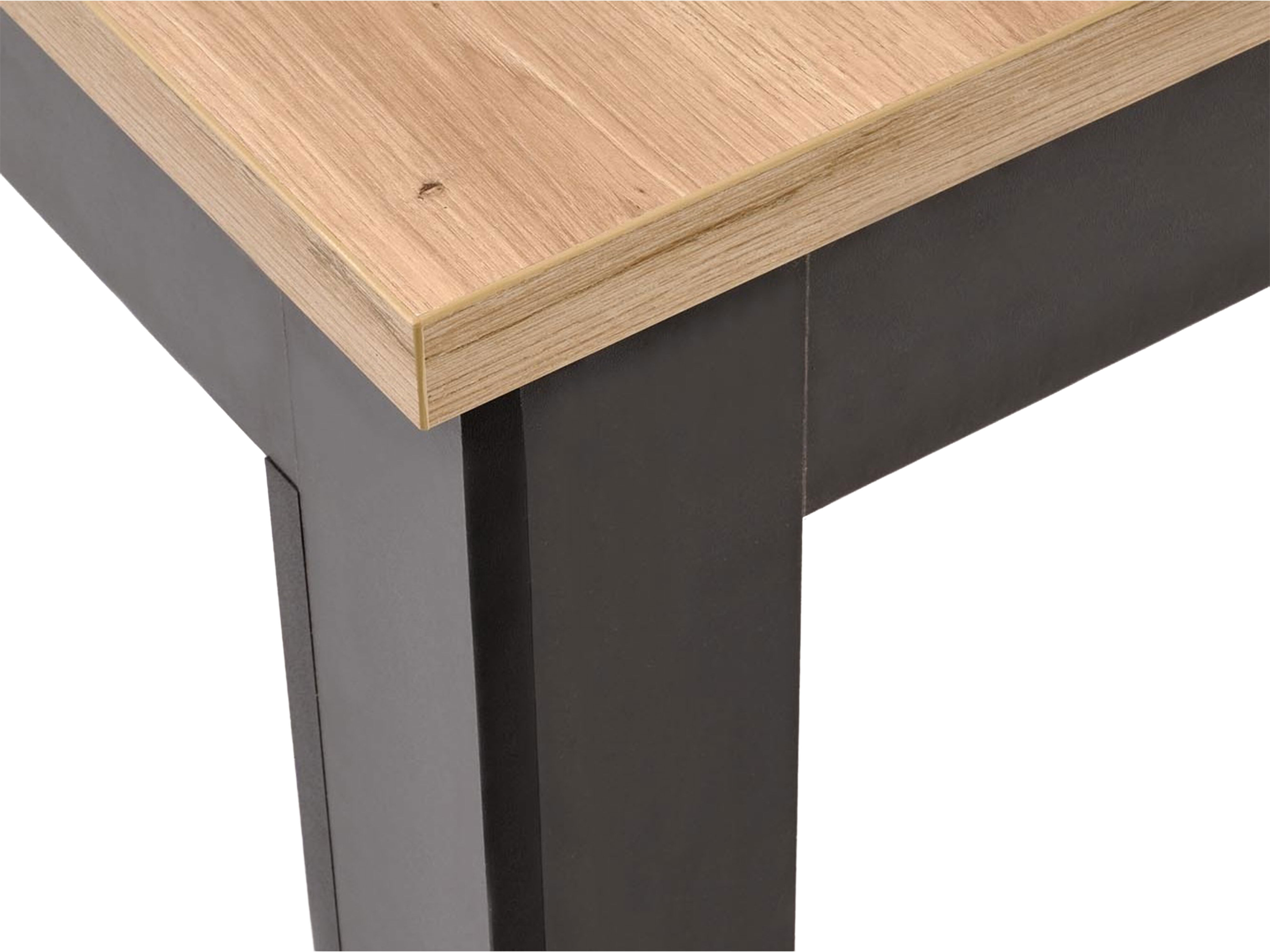 Table Houston 2165 (Artisan oak + Black)
