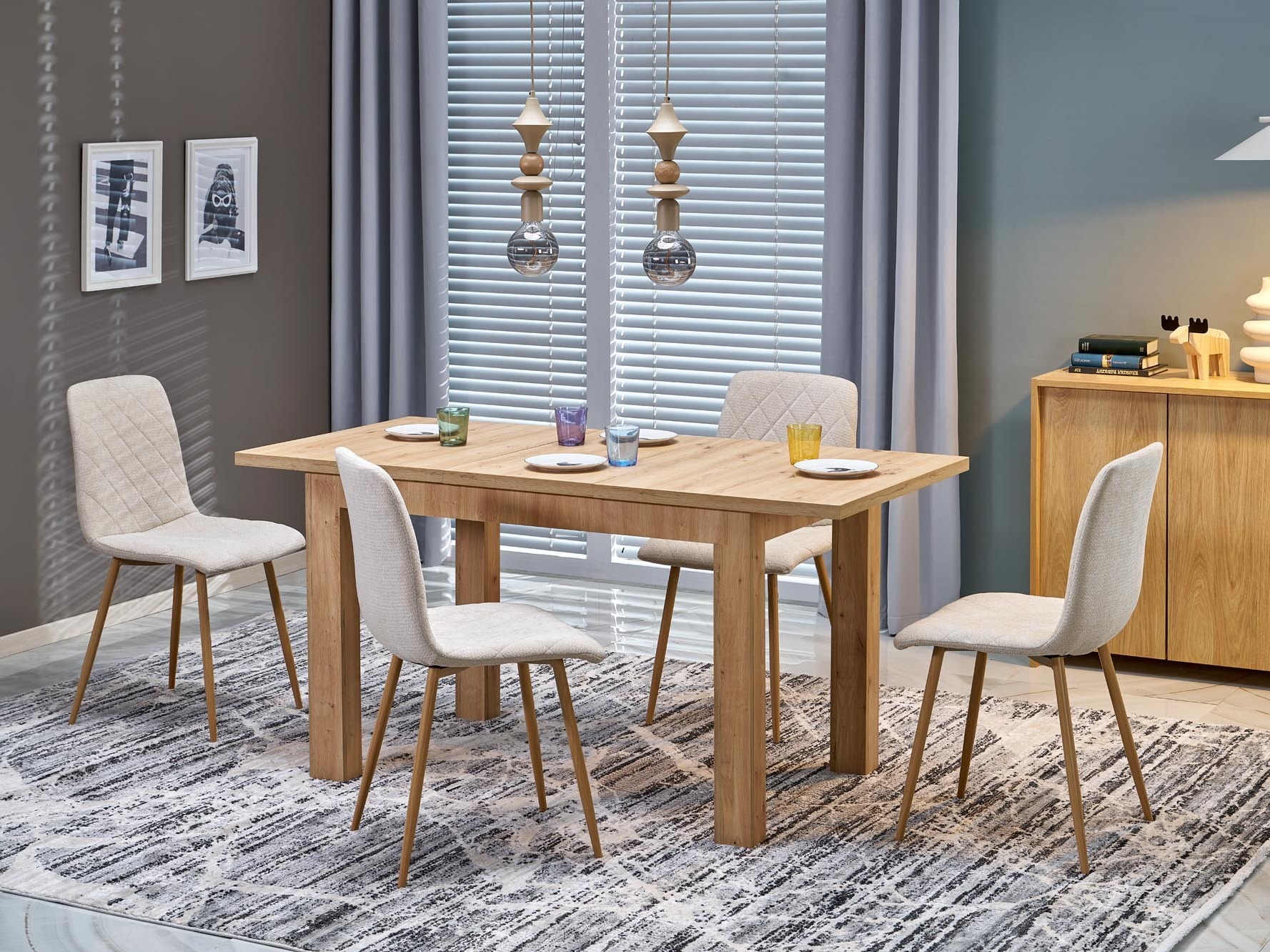 Table Houston 2165 (Artisan oak)