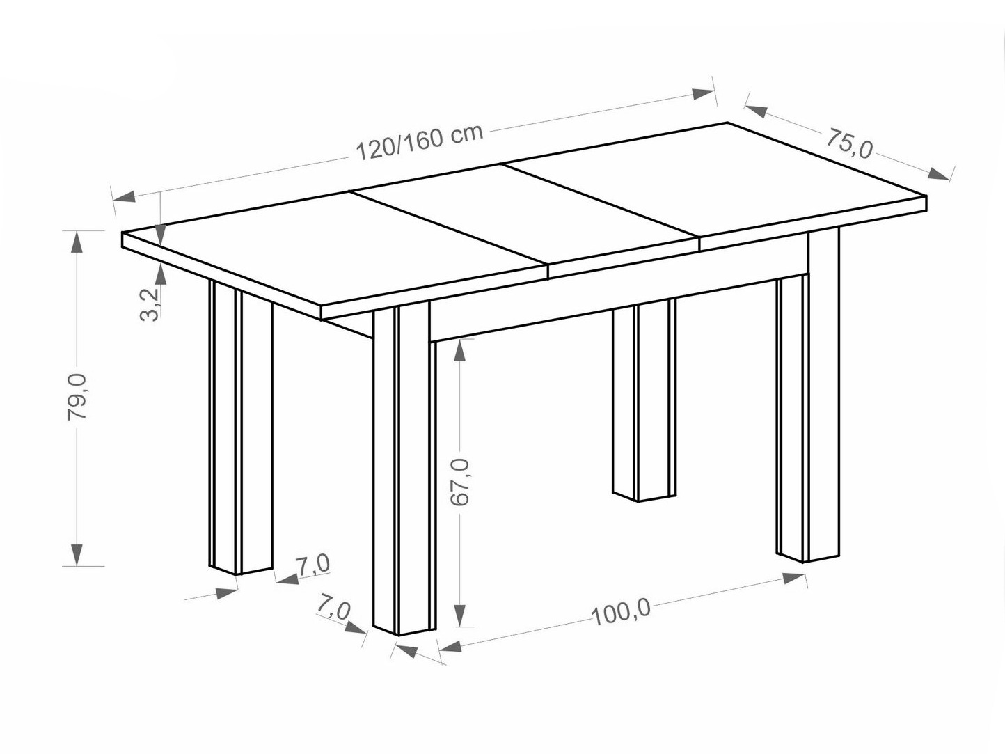 Table Houston 2165 (Cashmere)