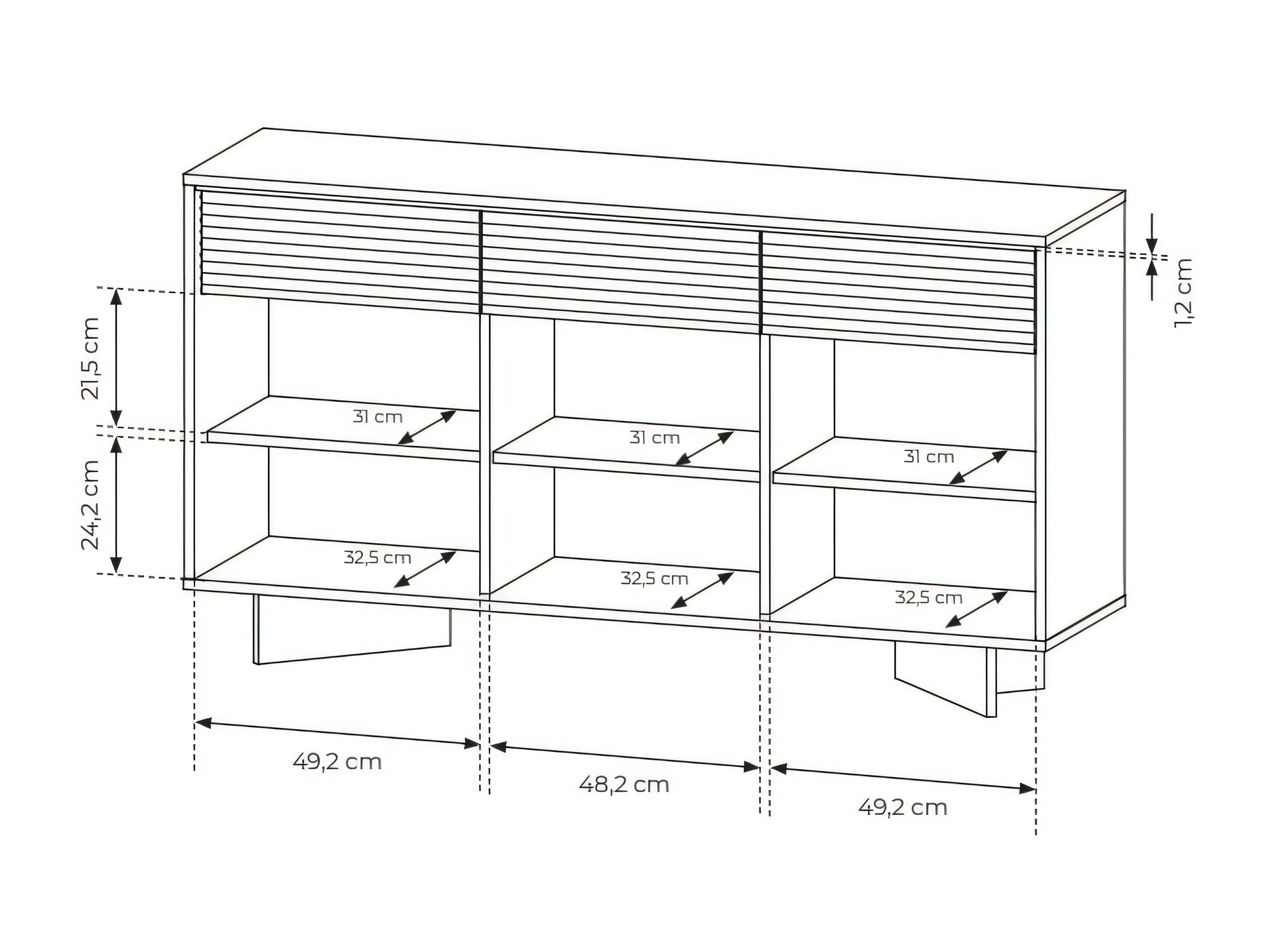 Chest of drawers Nufela 102