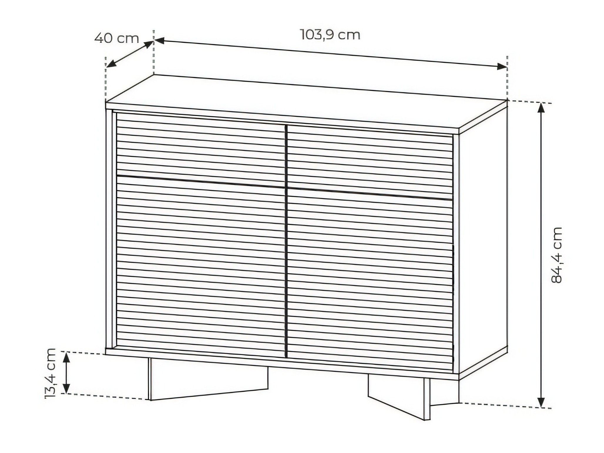 Chest of drawers Nufela 103