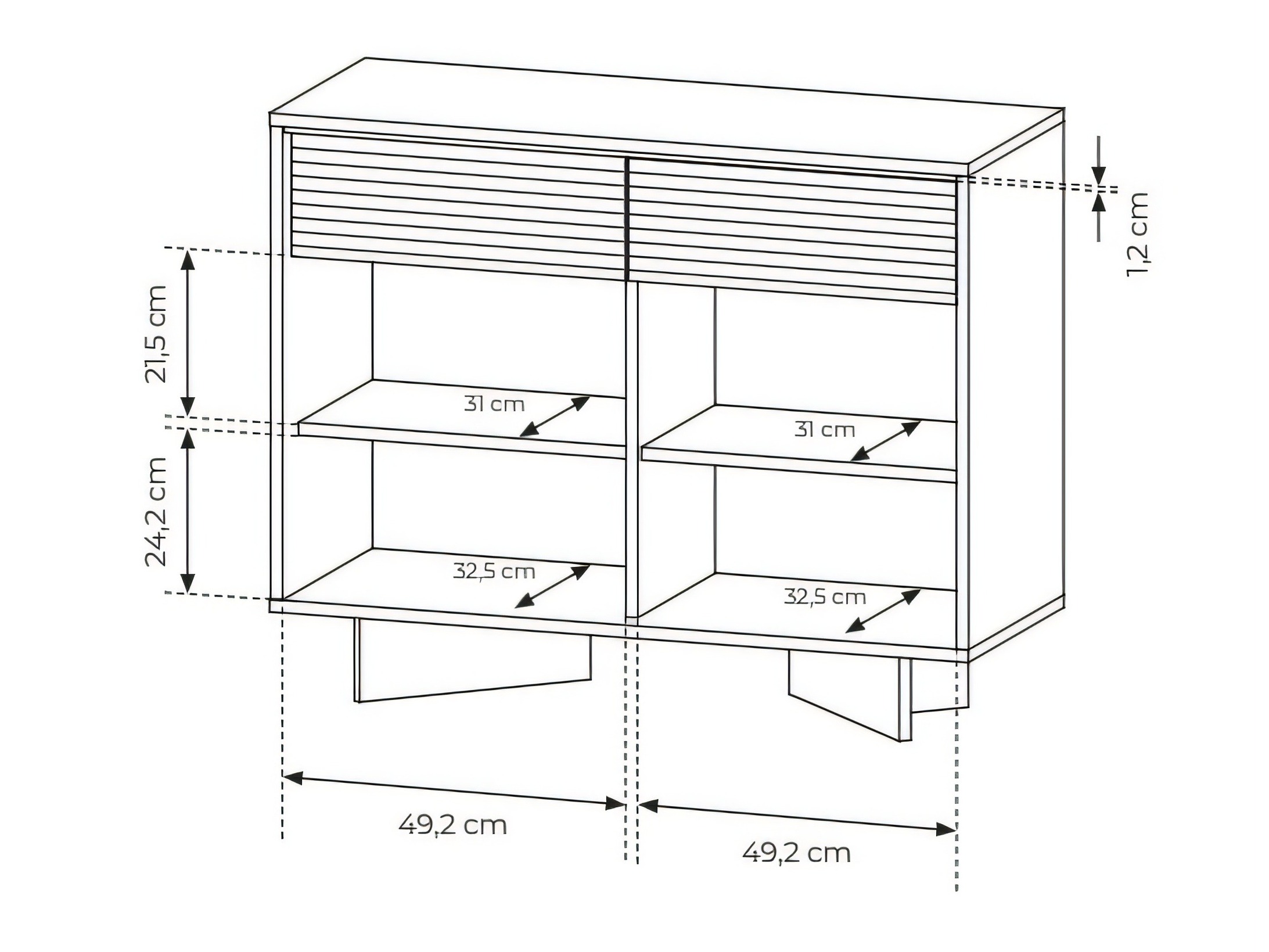 Chest of drawers Nufela 103
