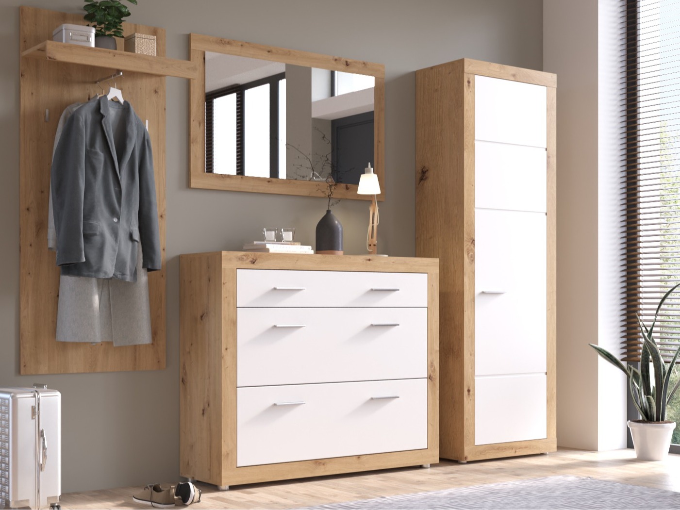 Shoe cabinet Romfera 122