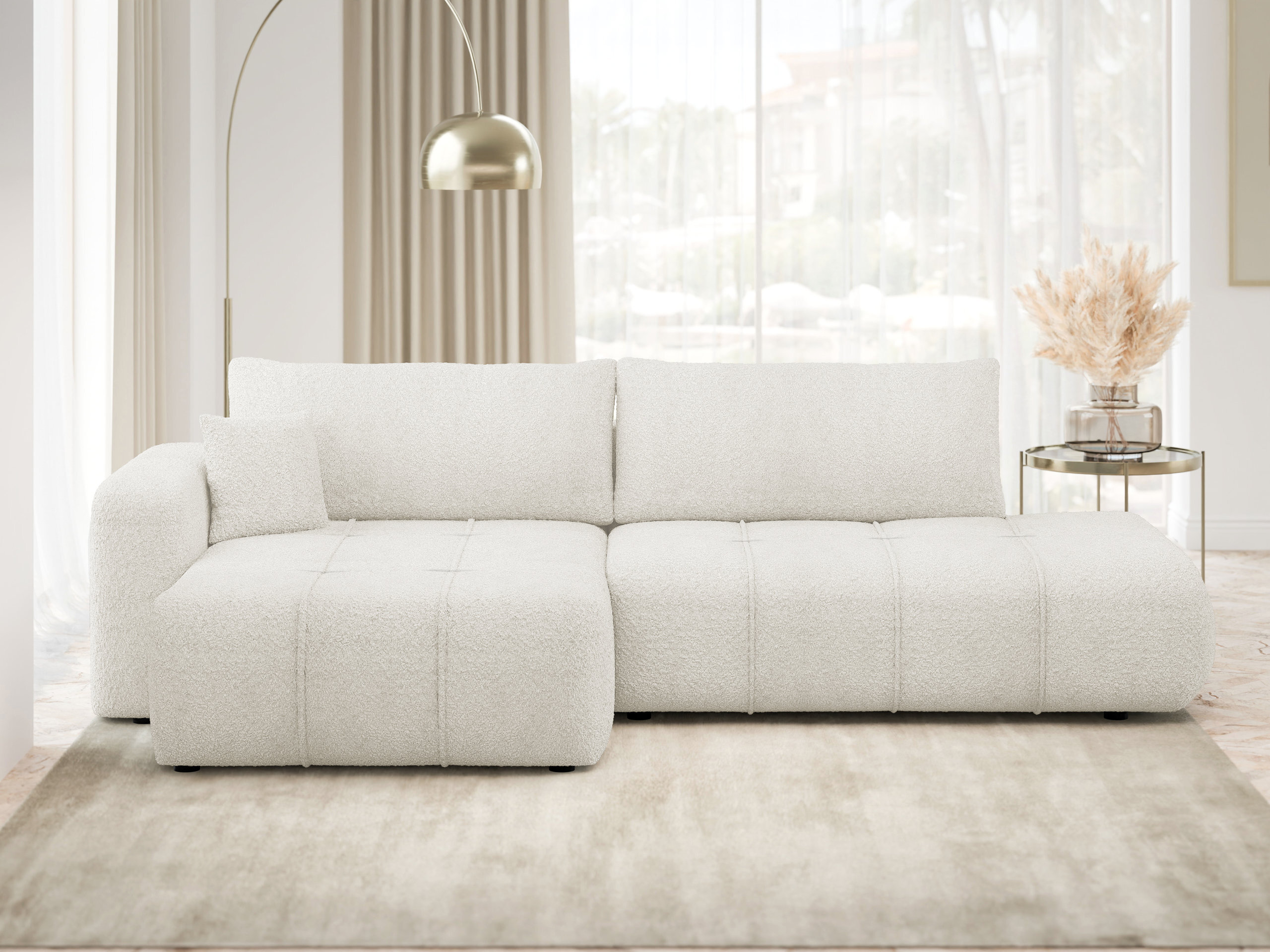 Corner sofa Comfivo Laurus III (Coral 15)