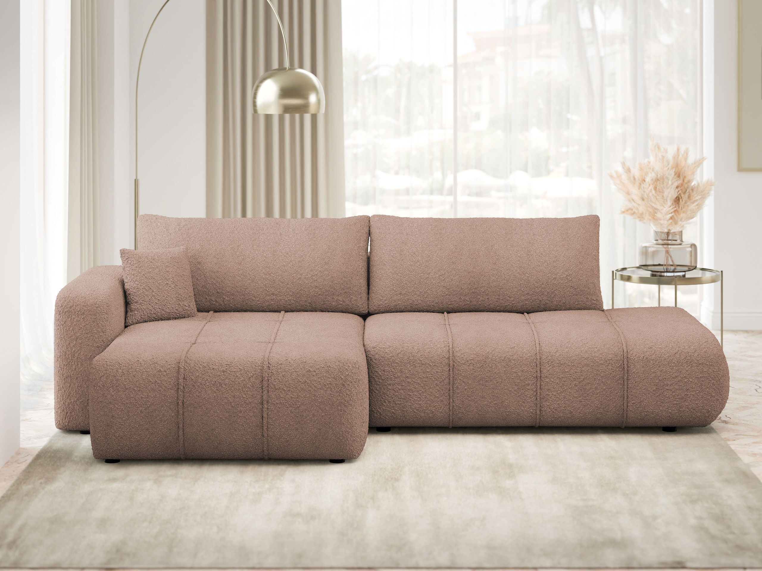 Corner sofa Comfivo Laurus III (Coral 45)