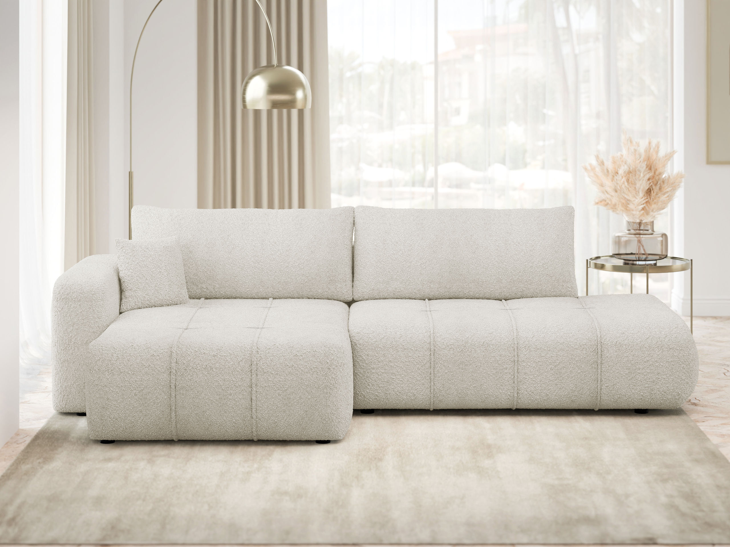 Corner sofa Comfivo Laurus III (Coral 65)