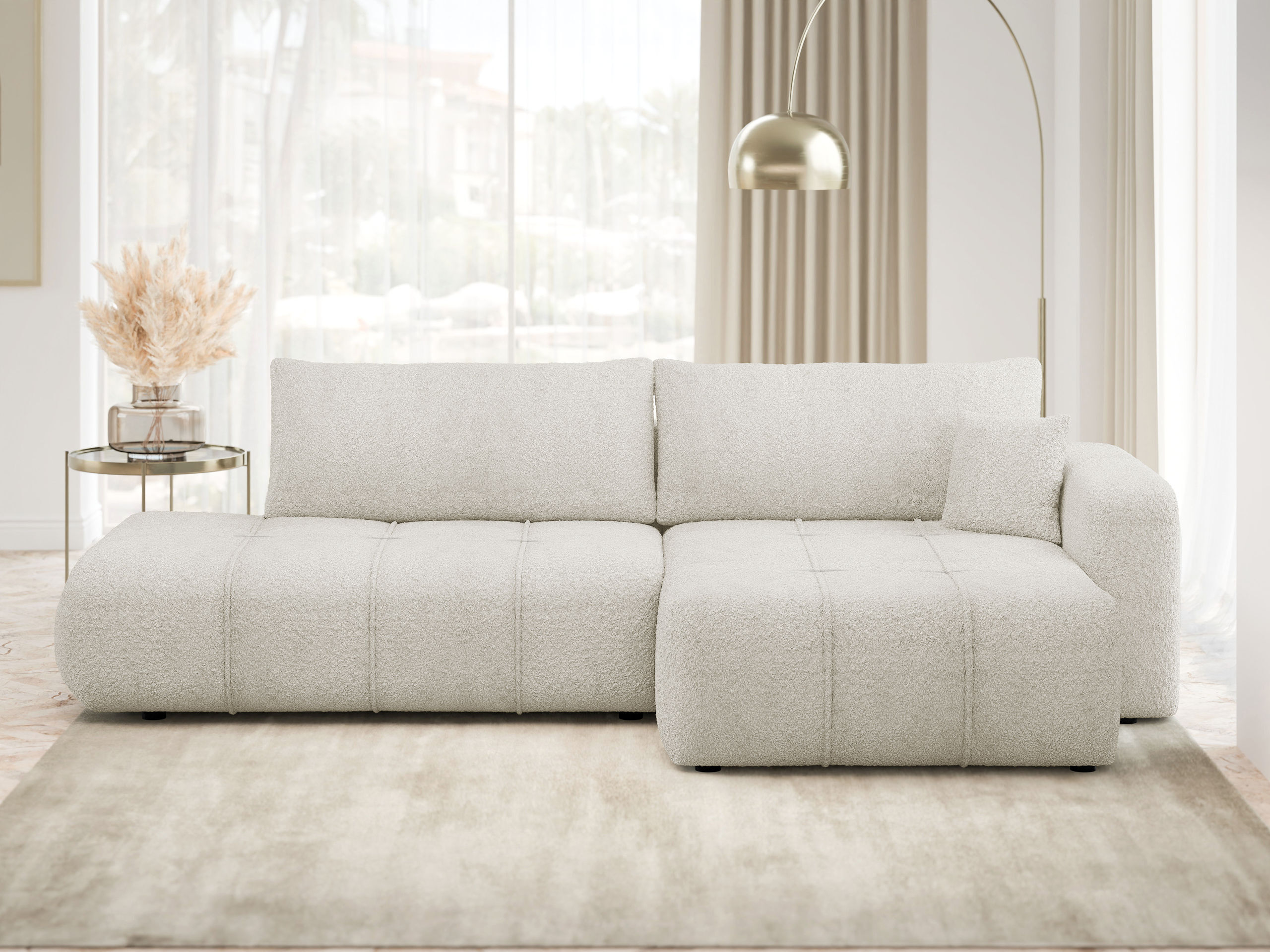 Corner sofa Comfivo Laurus III (Coral 65)