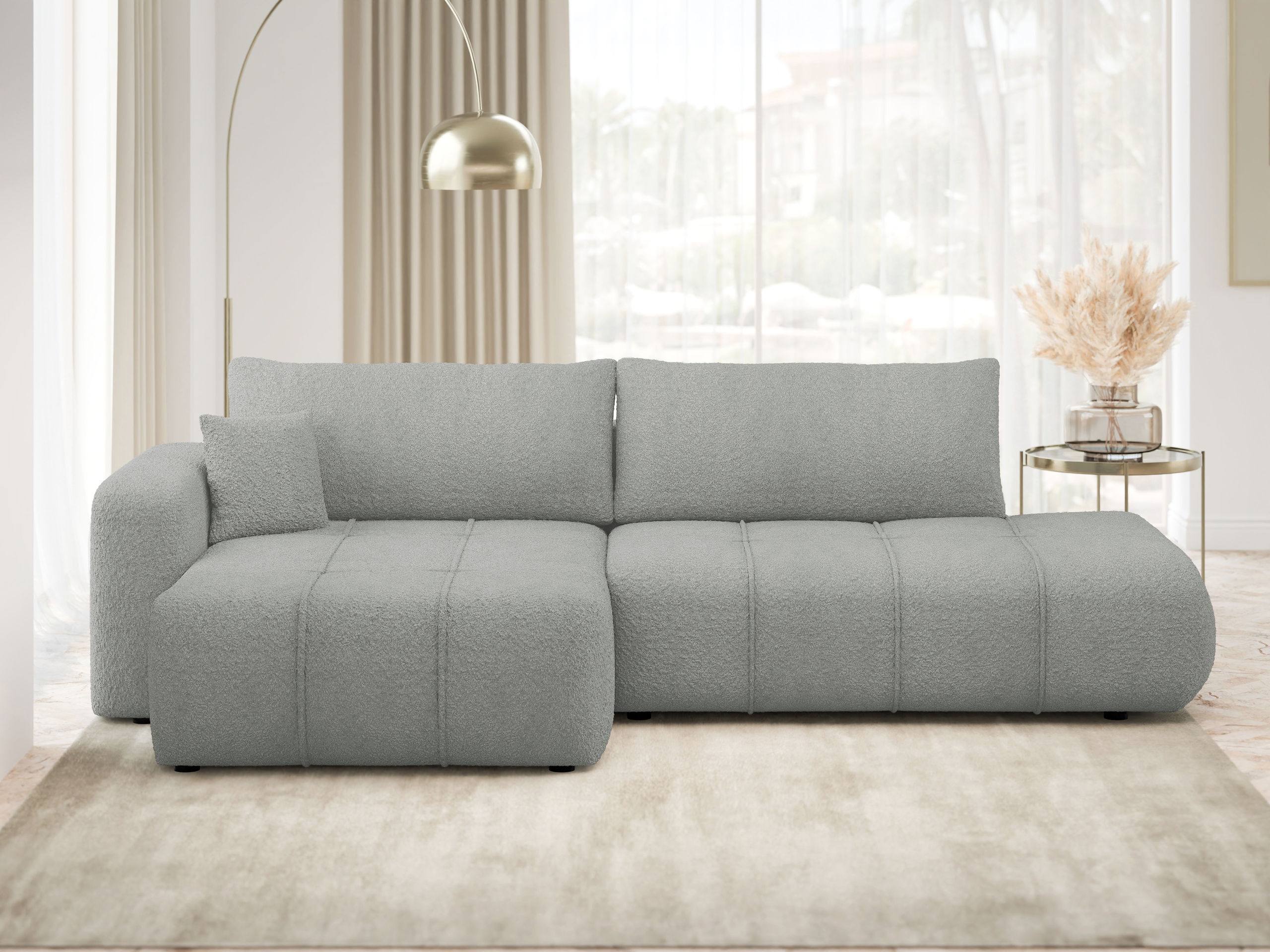 Corner sofa Comfivo Laurus III (Coral 75)