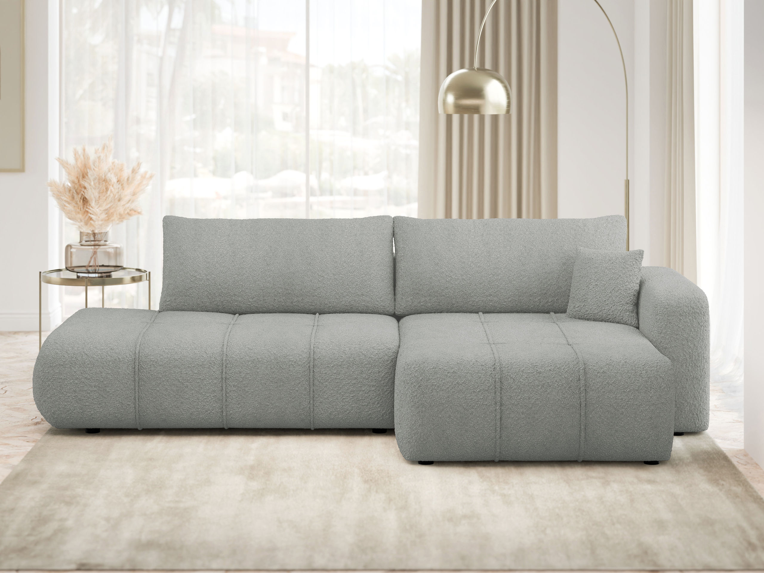 Corner sofa Comfivo Laurus III (Coral 75)