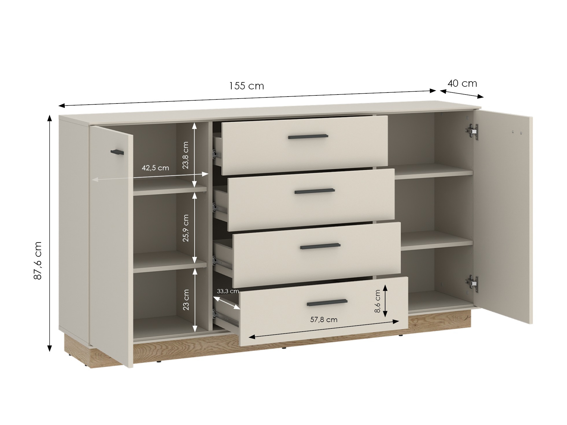 Chest of drawers Avicoro 102