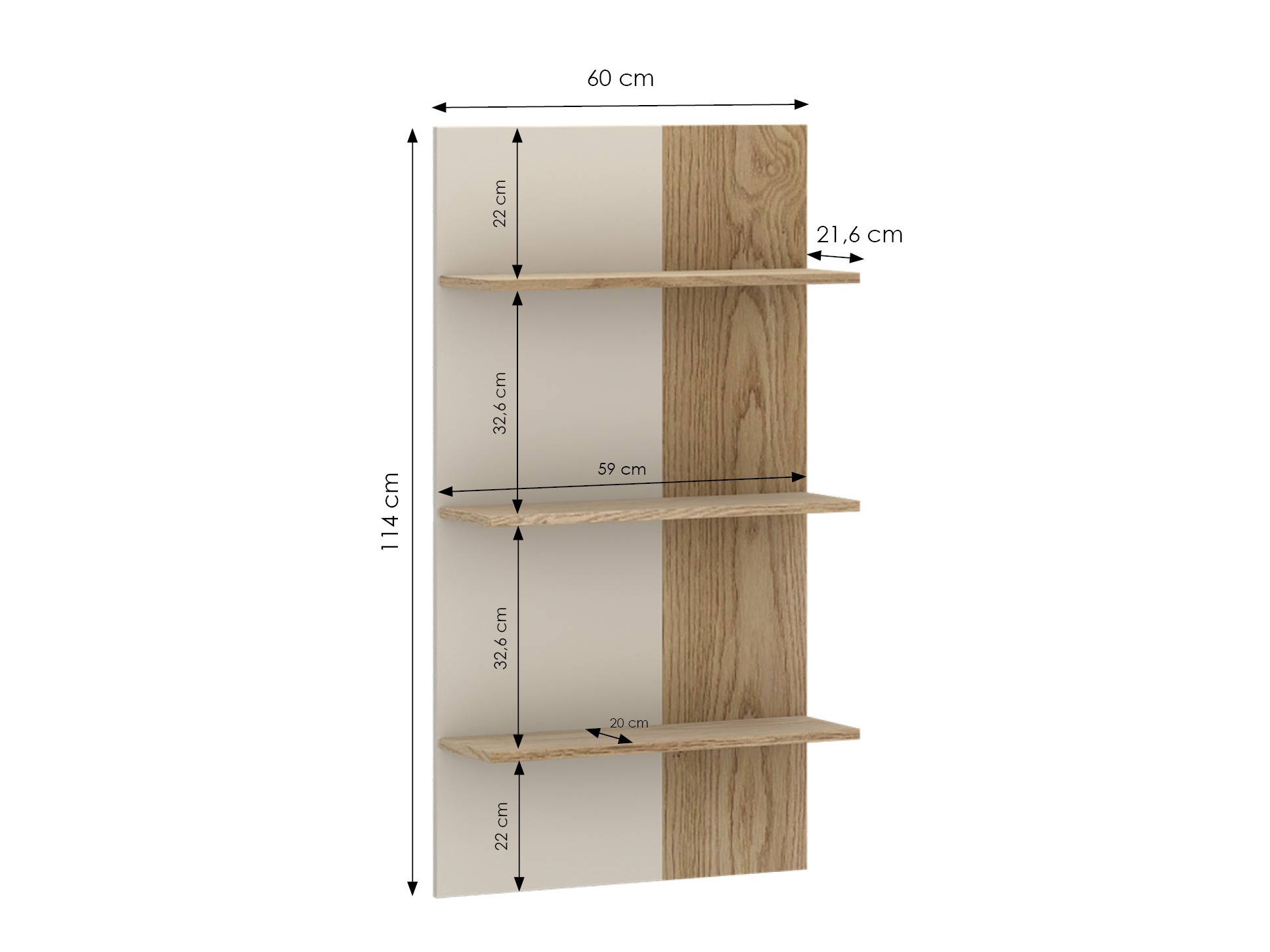 Wall shelf Avicoro 104