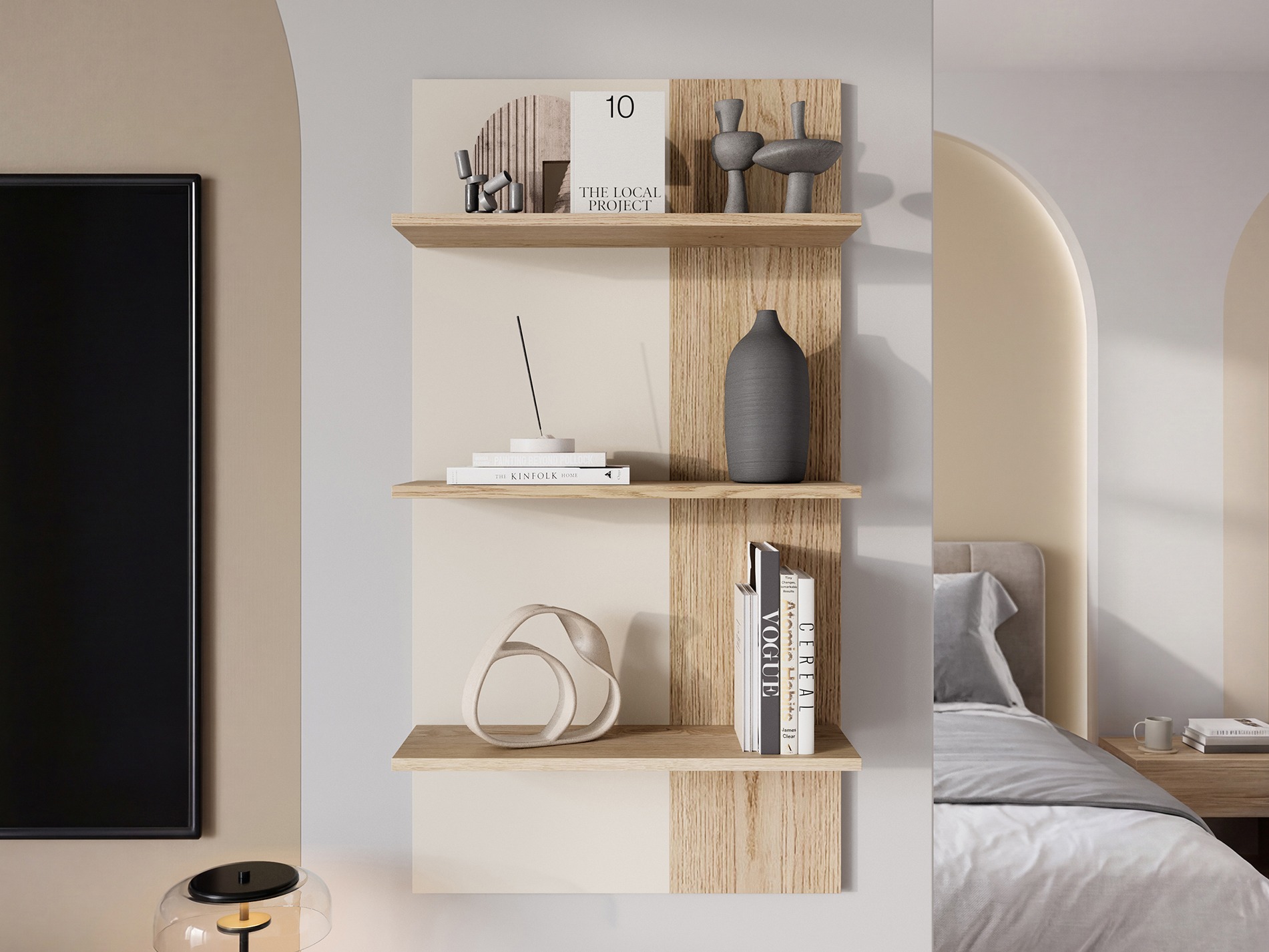 Wall shelf Avicoro 104
