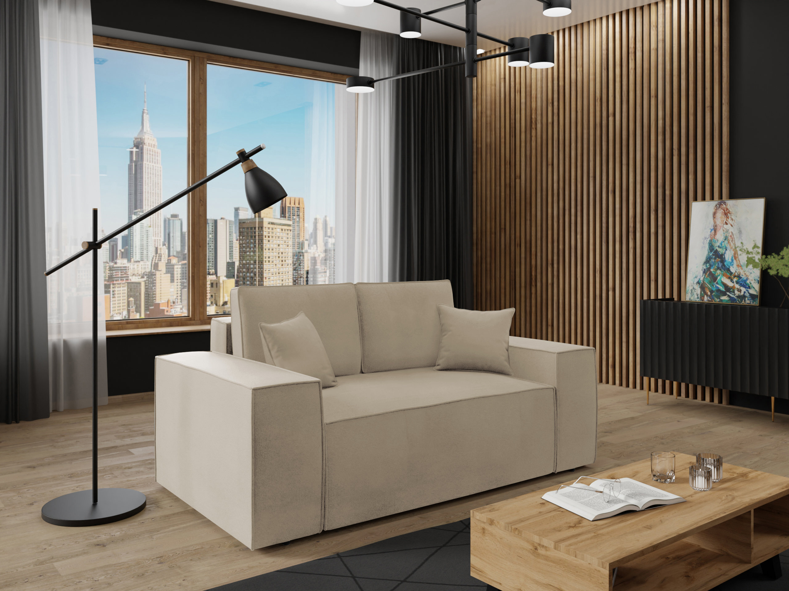 Sofa bed Clovis 107 (Manila 02)