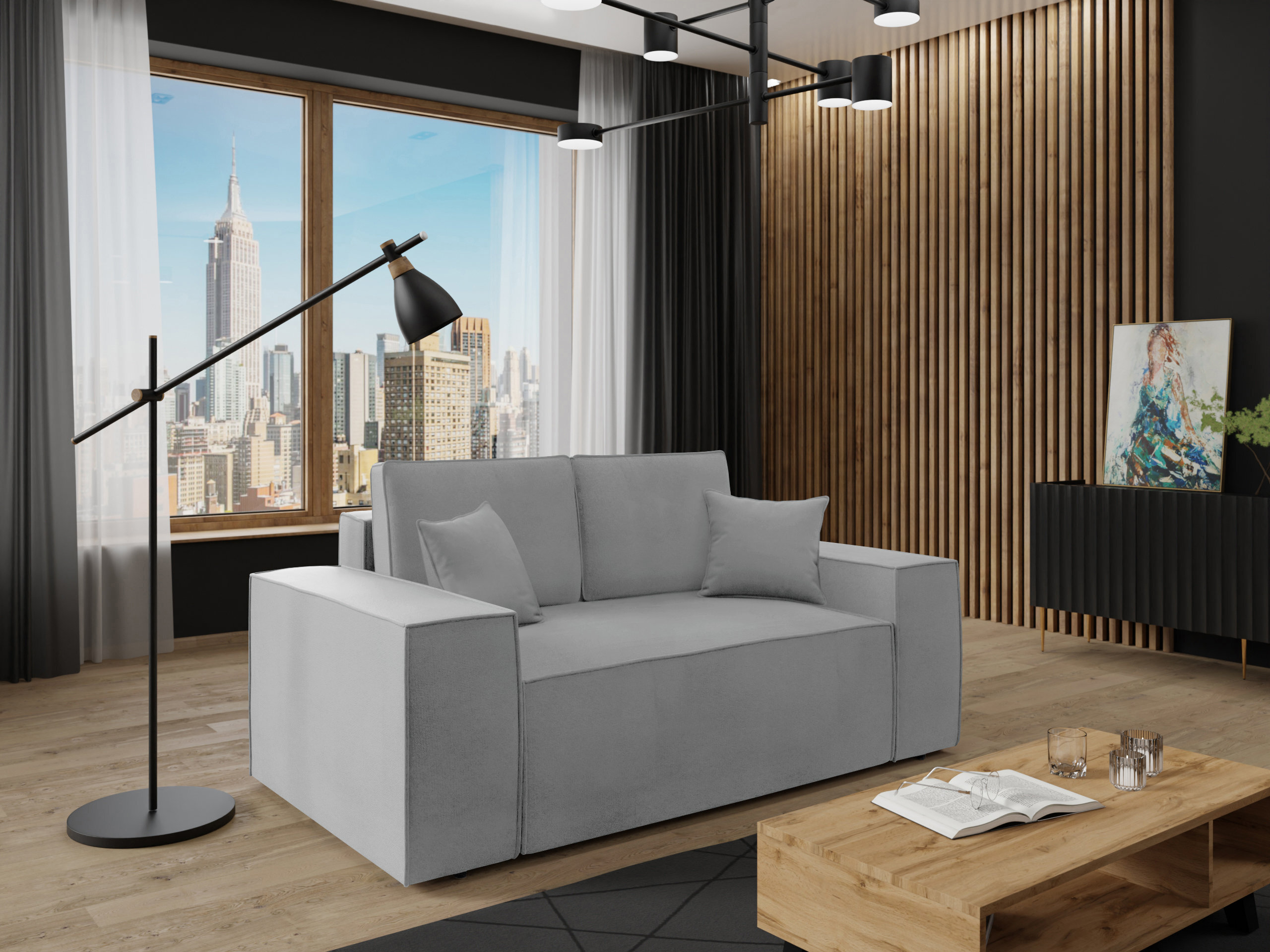 Sofa bed Clovis 107 (Manila 14)