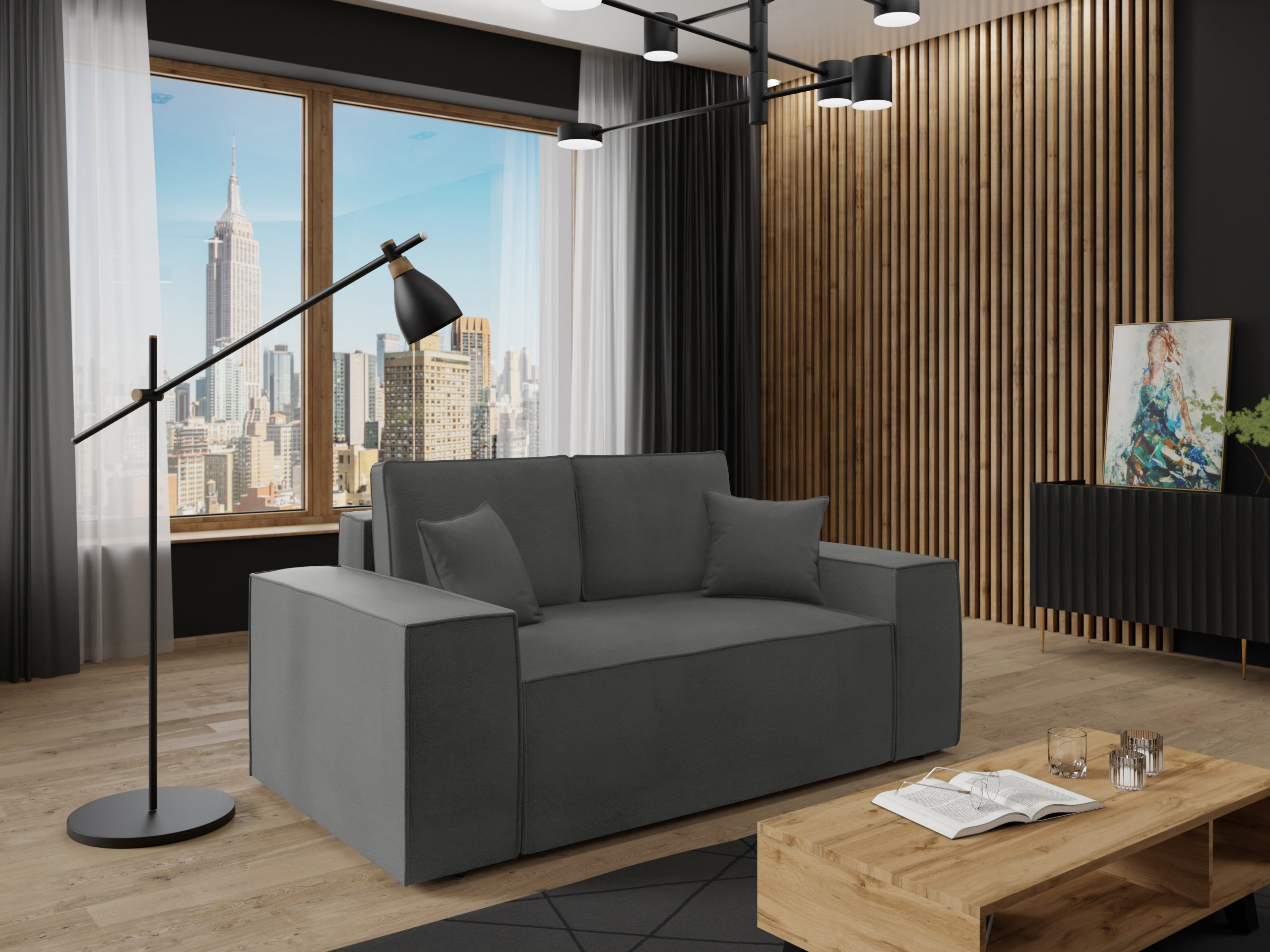 Sofa bed Clovis 107 (Manila 16)
