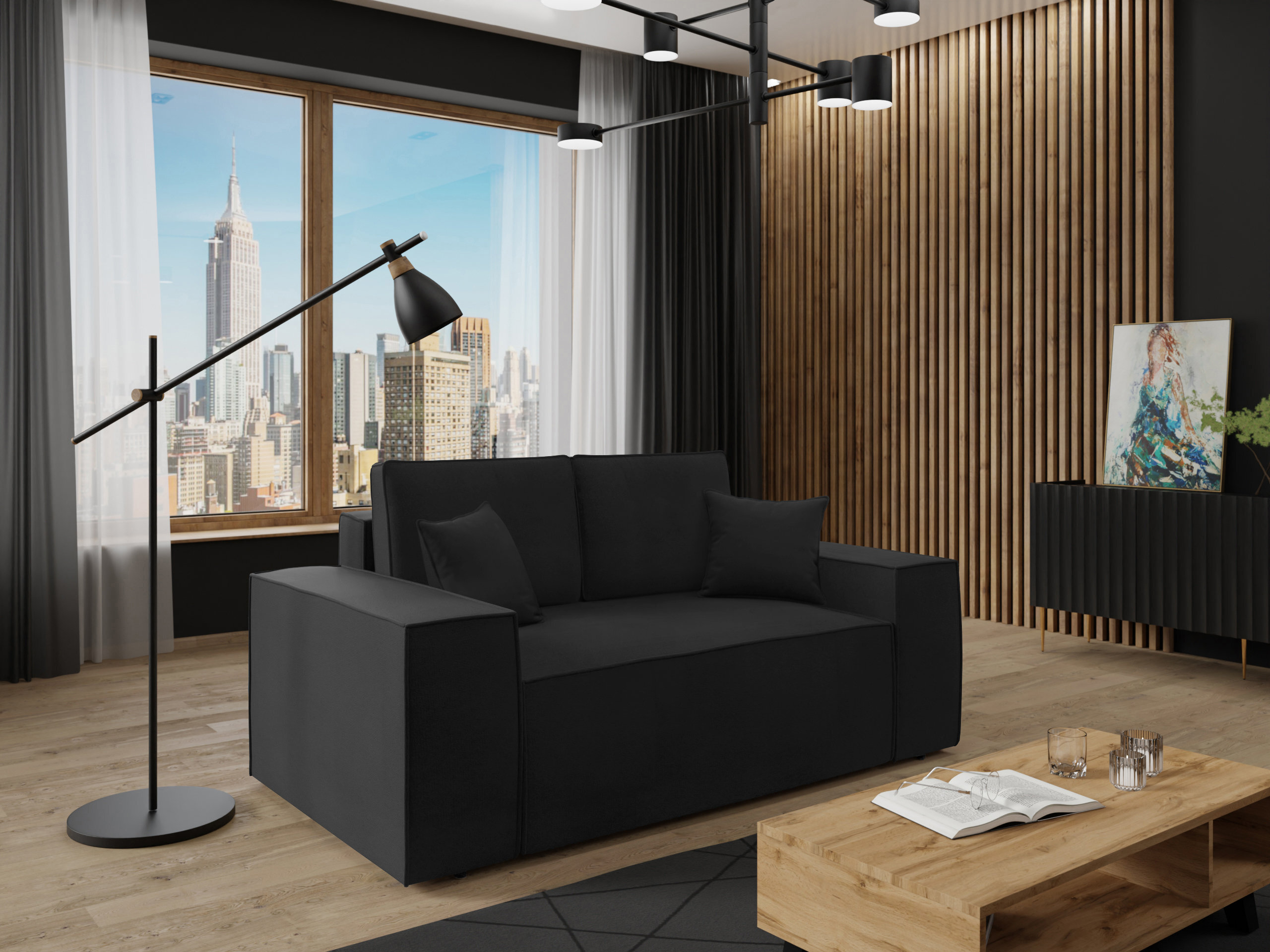 Sofa bed Clovis 107 (Manila 18)