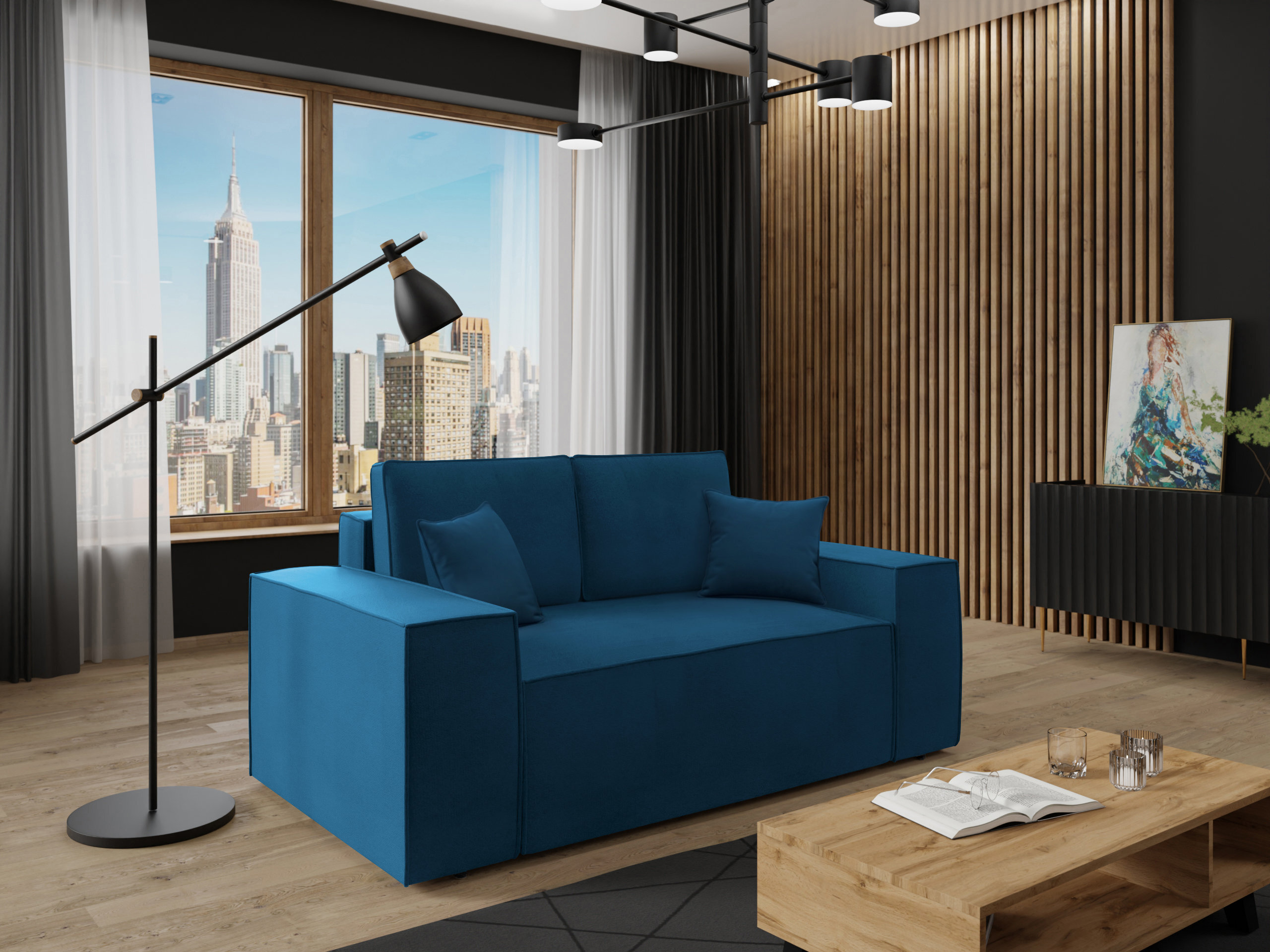 Sofa bed Clovis 107 (Manila 26)