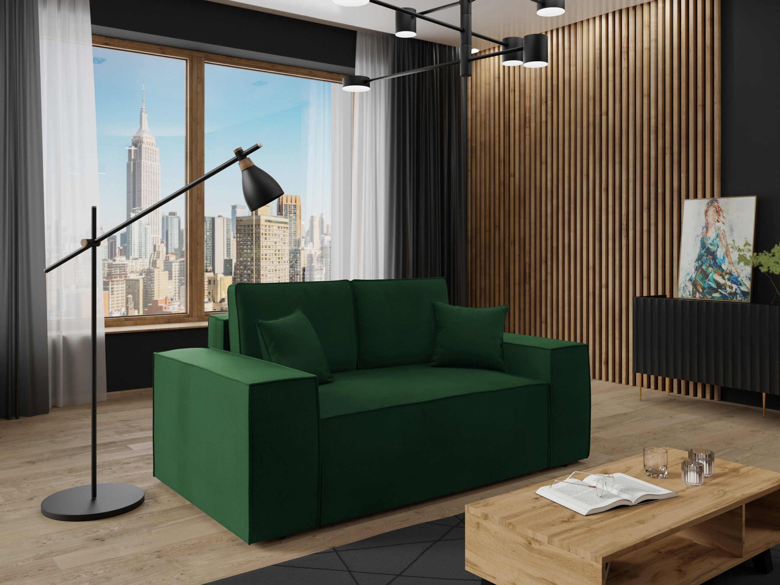 Sofa bed Clovis 107 (Manila 35)
