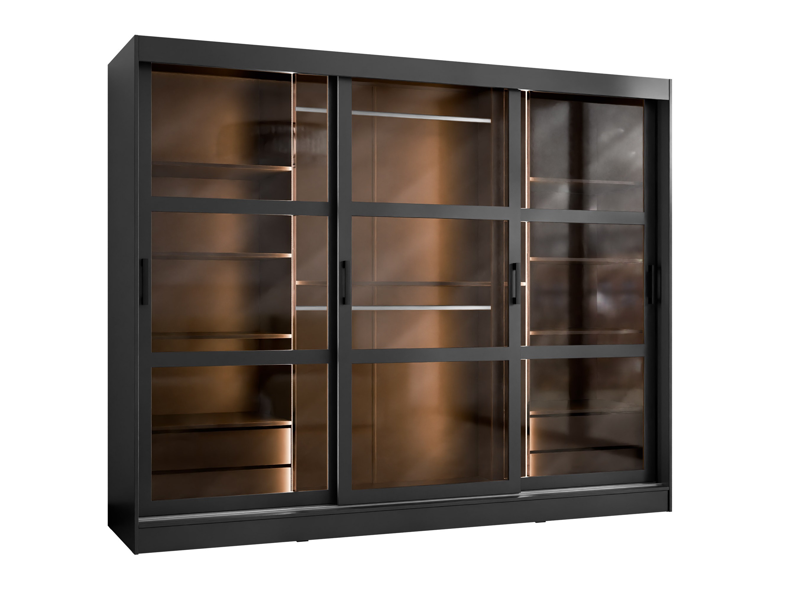Wardrobe Comfivo Opus (Black)
