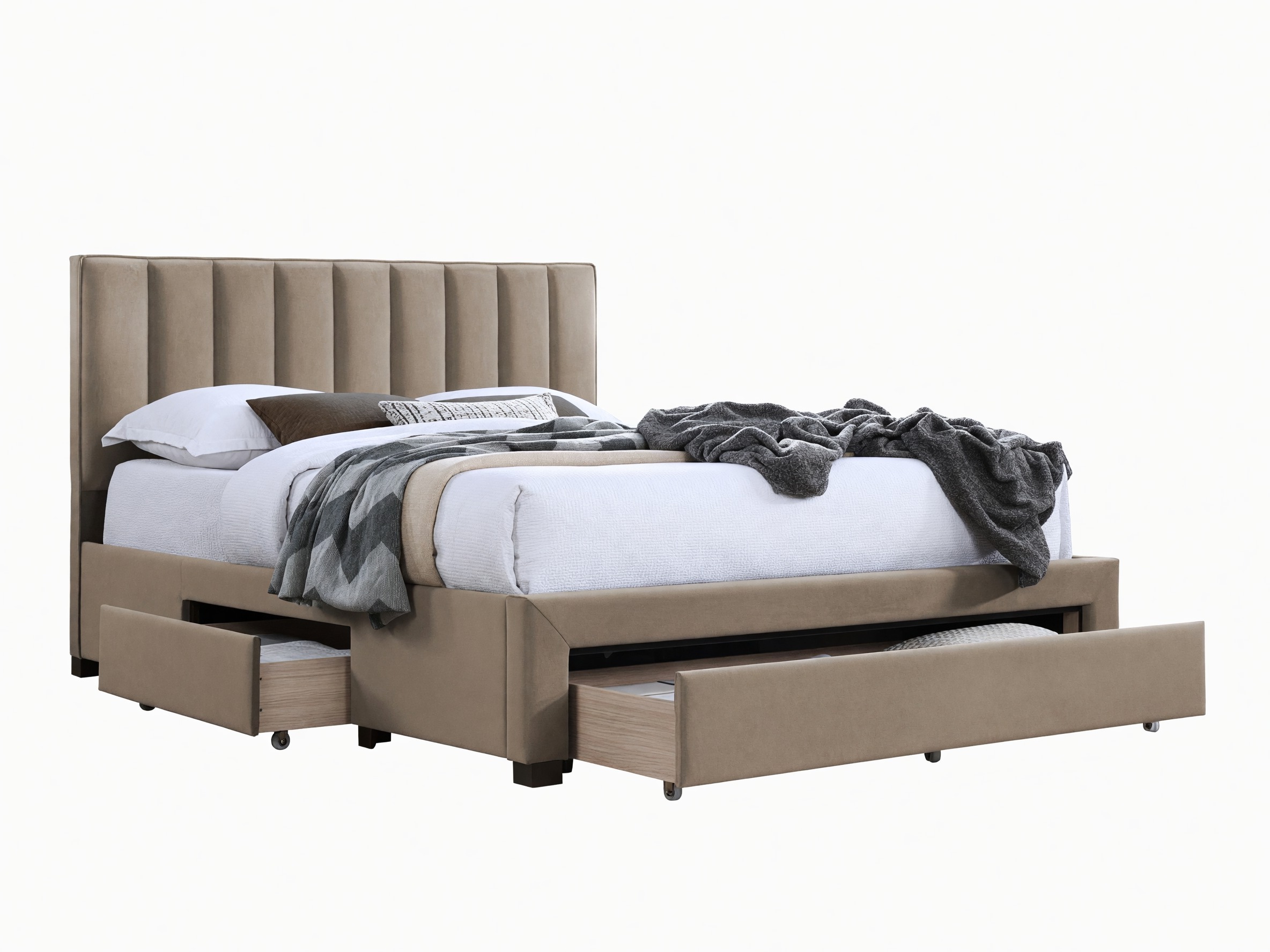 Bed Houston Fides (Taupe)