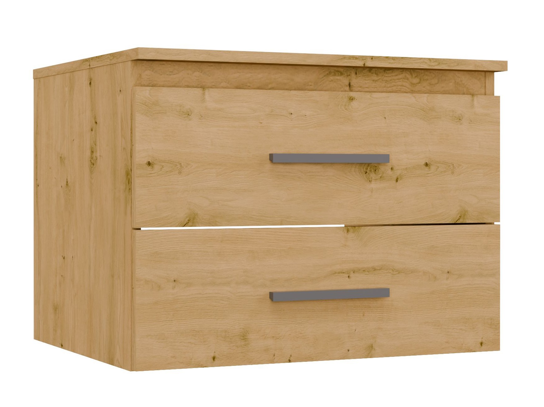 Wall-mounted bathroom cabinet for washbasin Nolmaru 112 (Artisan oak)