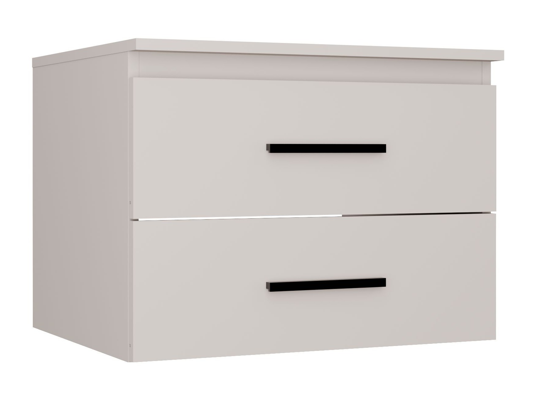 Wall-mounted bathroom cabinet for washbasin Nolmaru 112 (Cashmere)