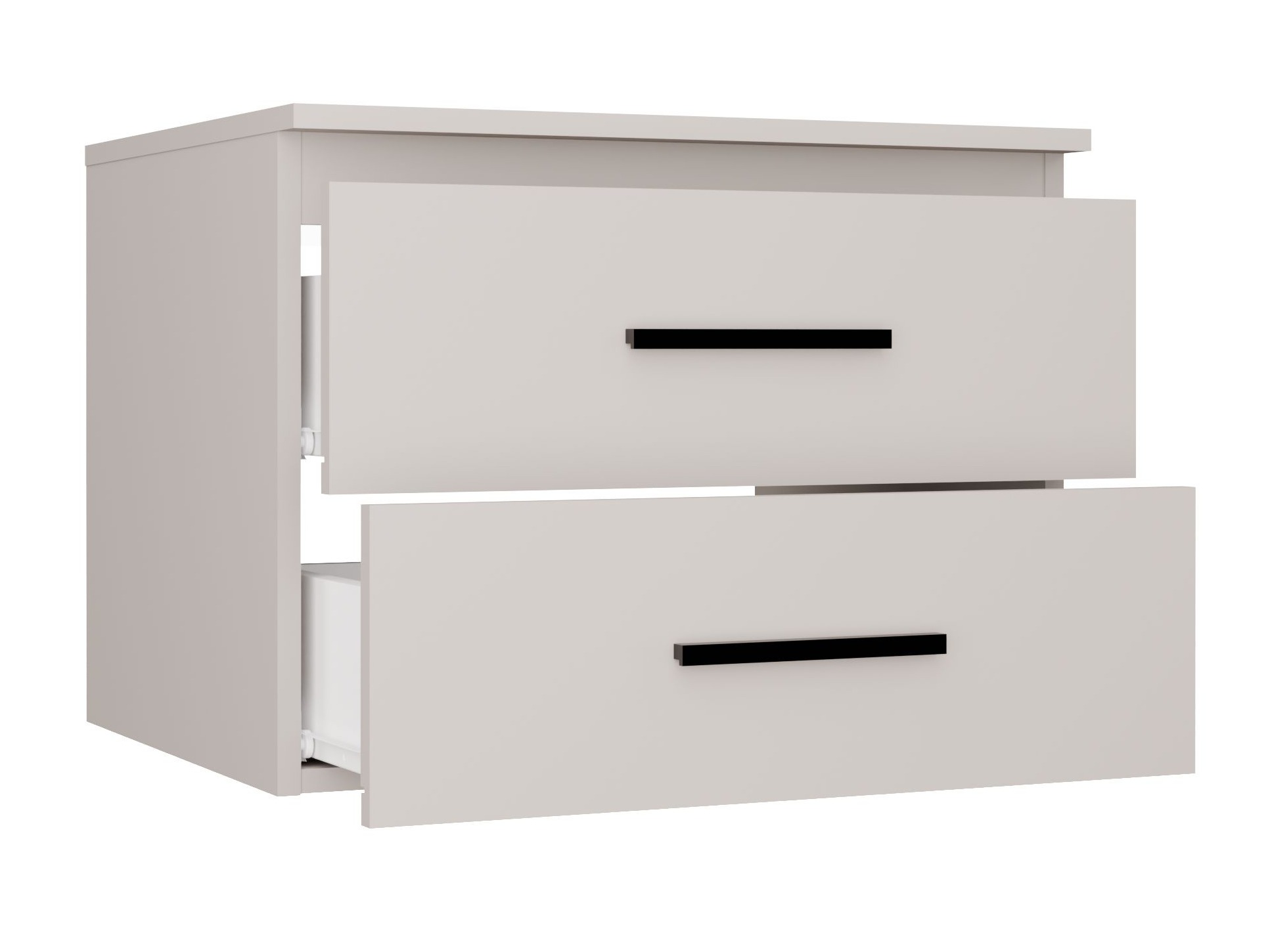 Wall-mounted bathroom cabinet for washbasin Nolmaru 112 (Cashmere)