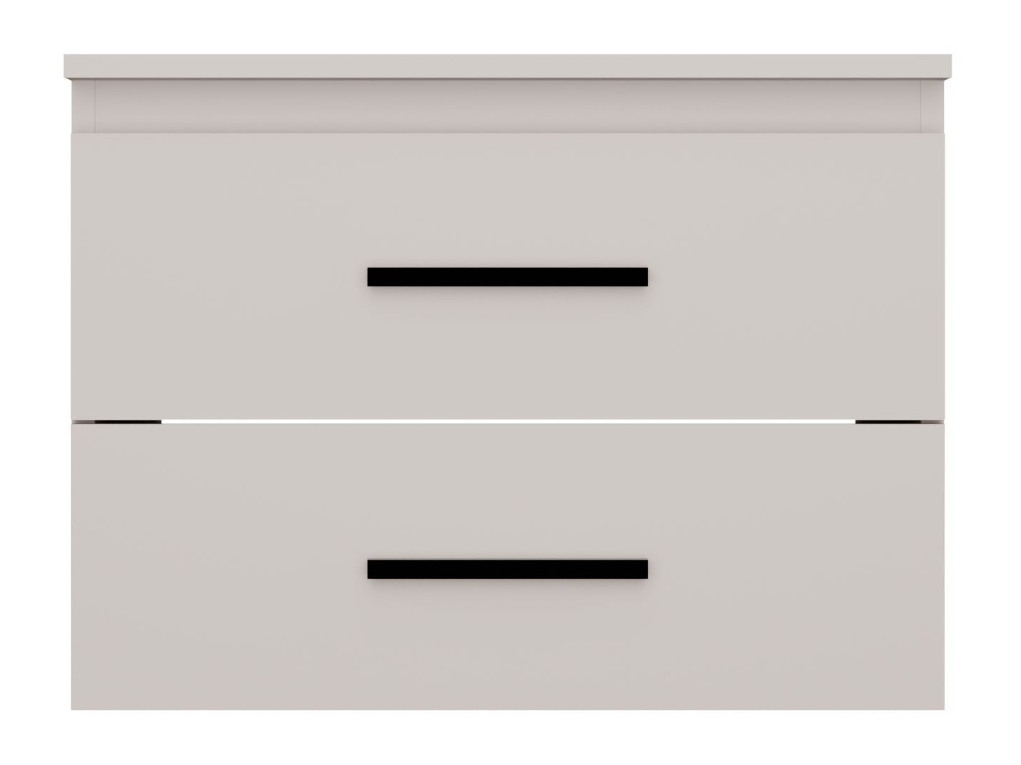 Wall-mounted bathroom cabinet for washbasin Nolmaru 112 (Cashmere)