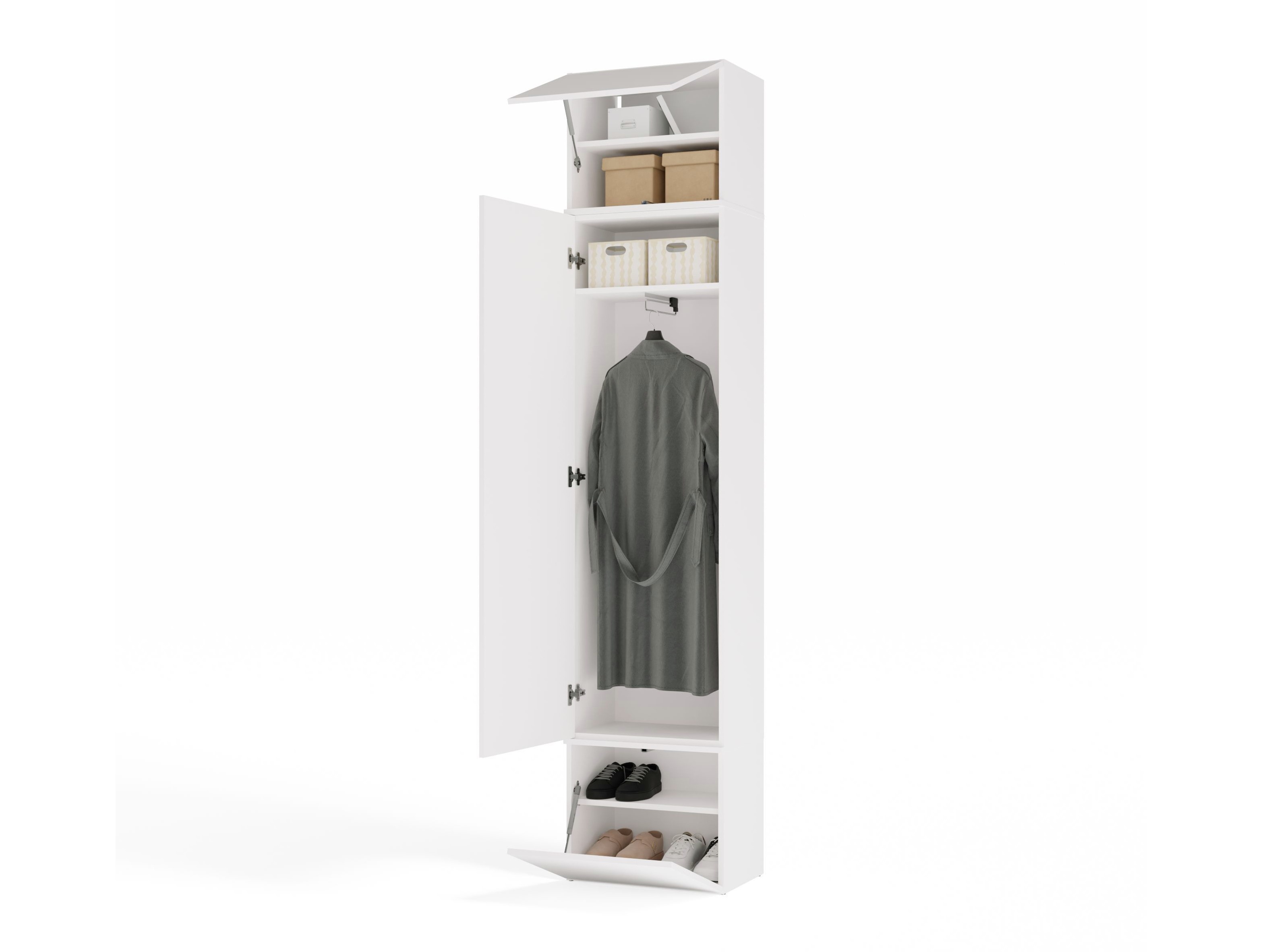 Wardrobe Mandeville 375 (White)