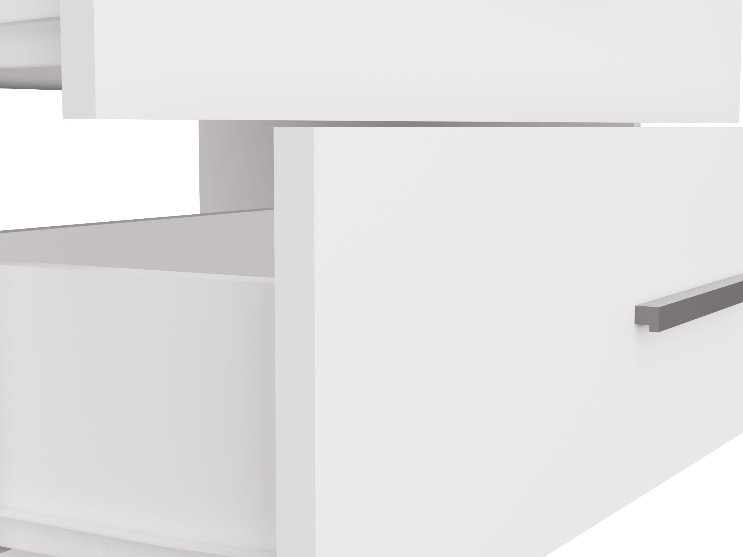 Wall-mounted bathroom cabinet for washbasin Nolmaru 113 (Artisan oak + White)