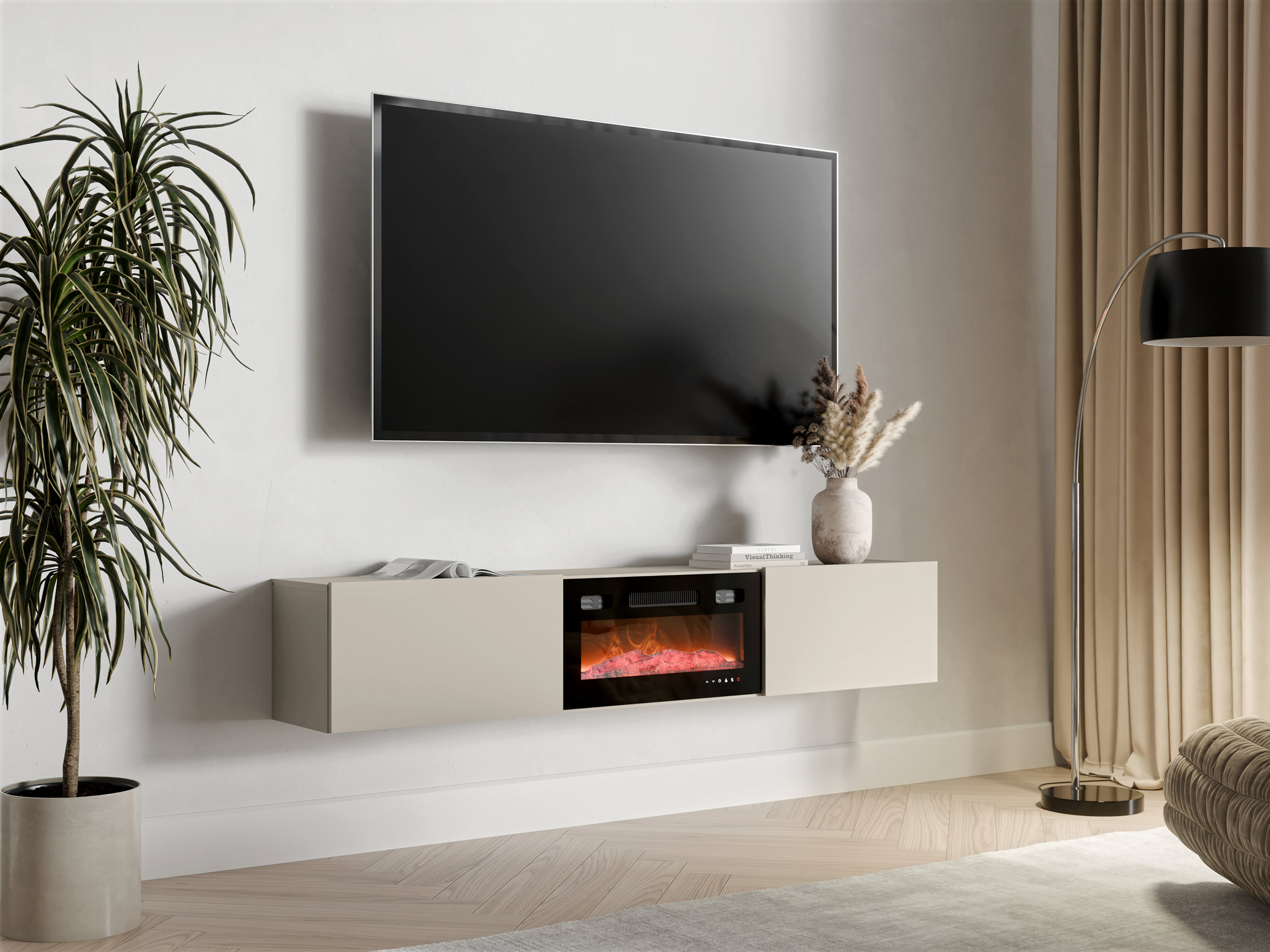 TV stand Donos III (Cashmere)