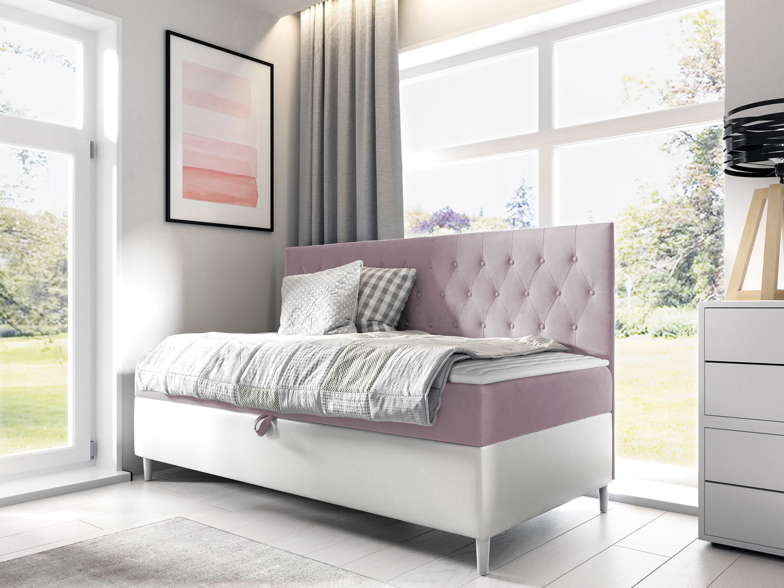 Continental bed Lucus II (Soft 017 + Fresh 9)