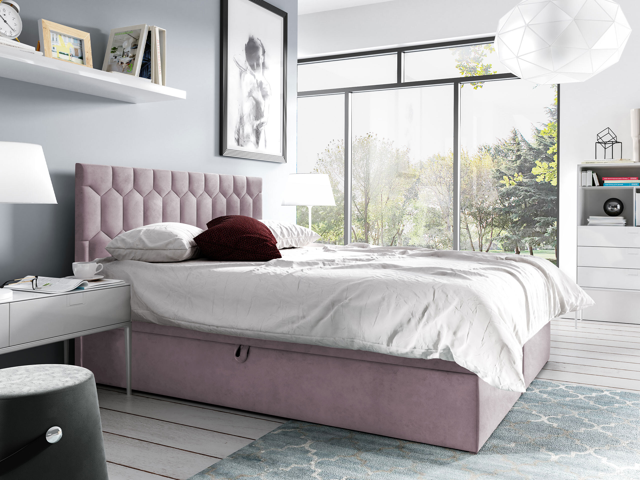 Continental bed Pons III (Fresh 9)