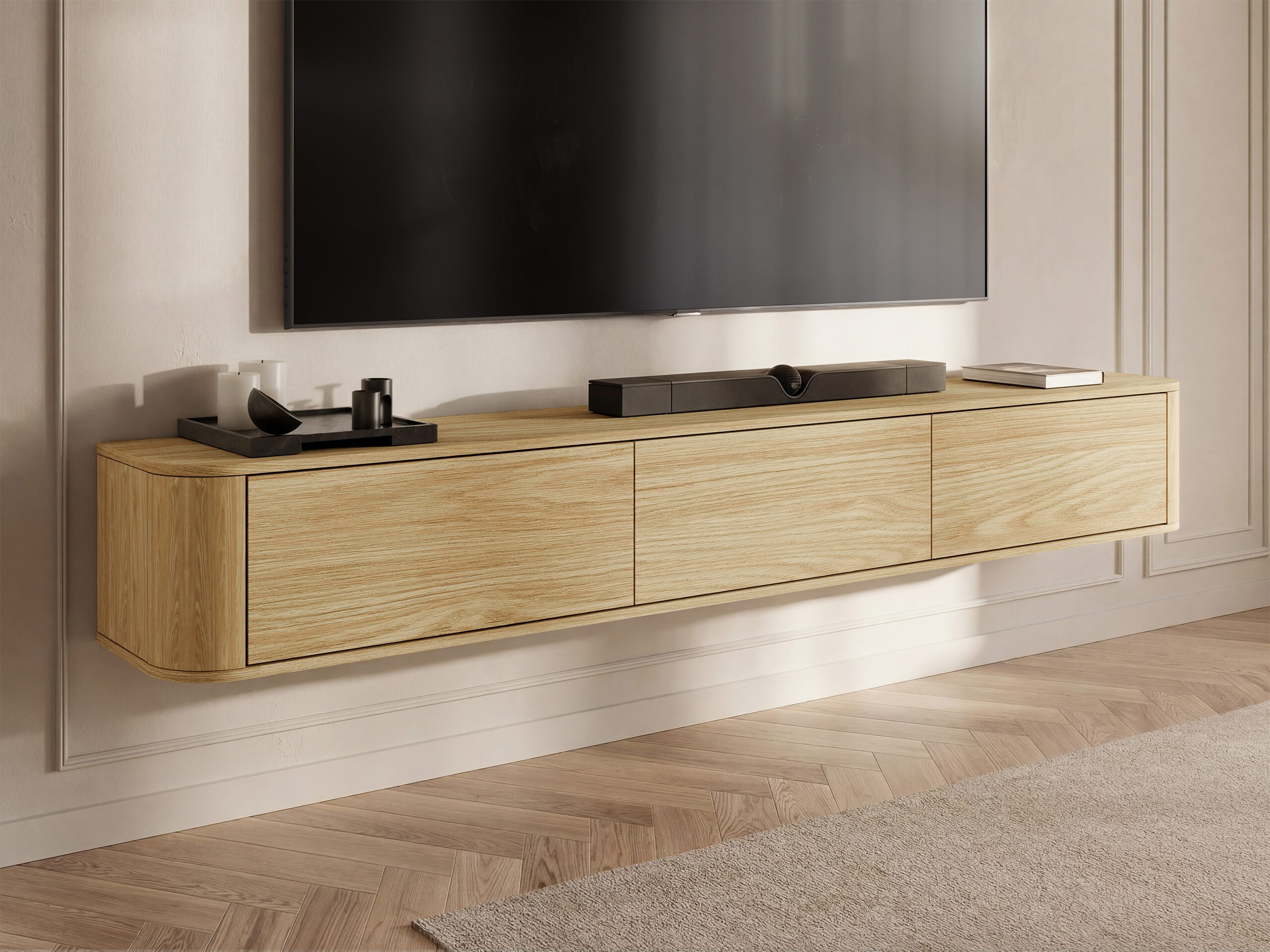 TV stand Claritas (Oak)