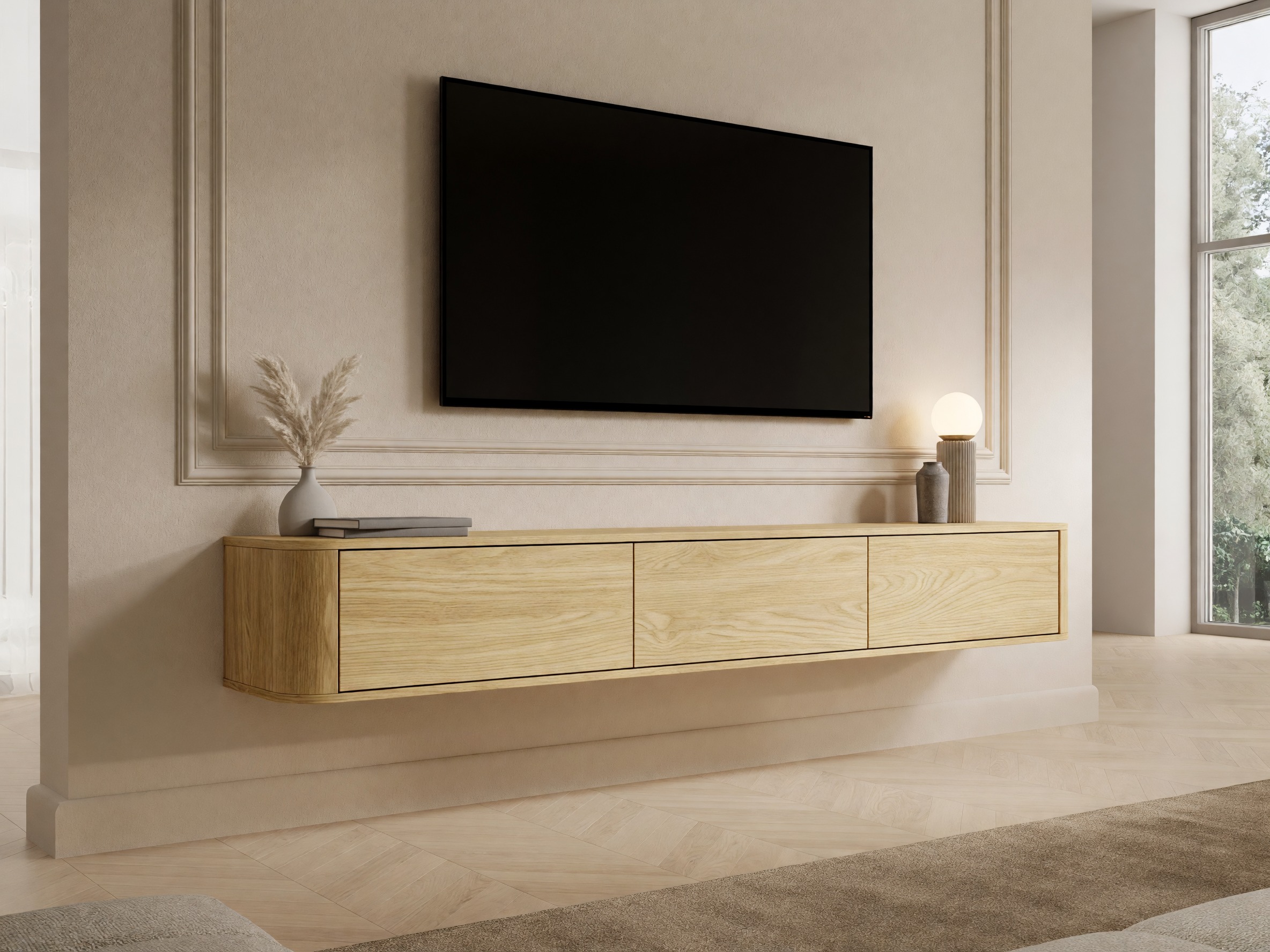 TV stand Claritas (Oak)