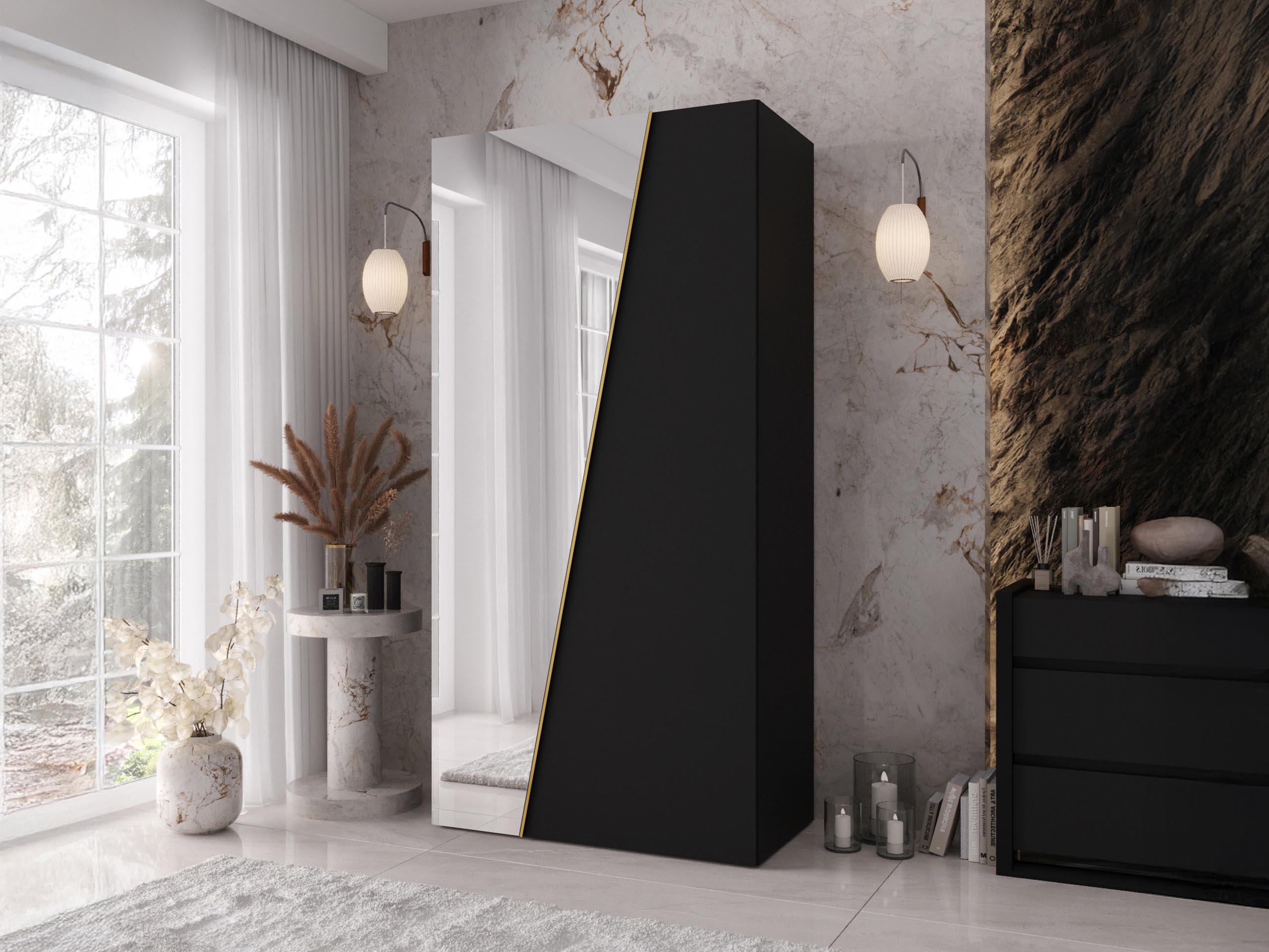 Wardrobe Hartford 633 (Black)