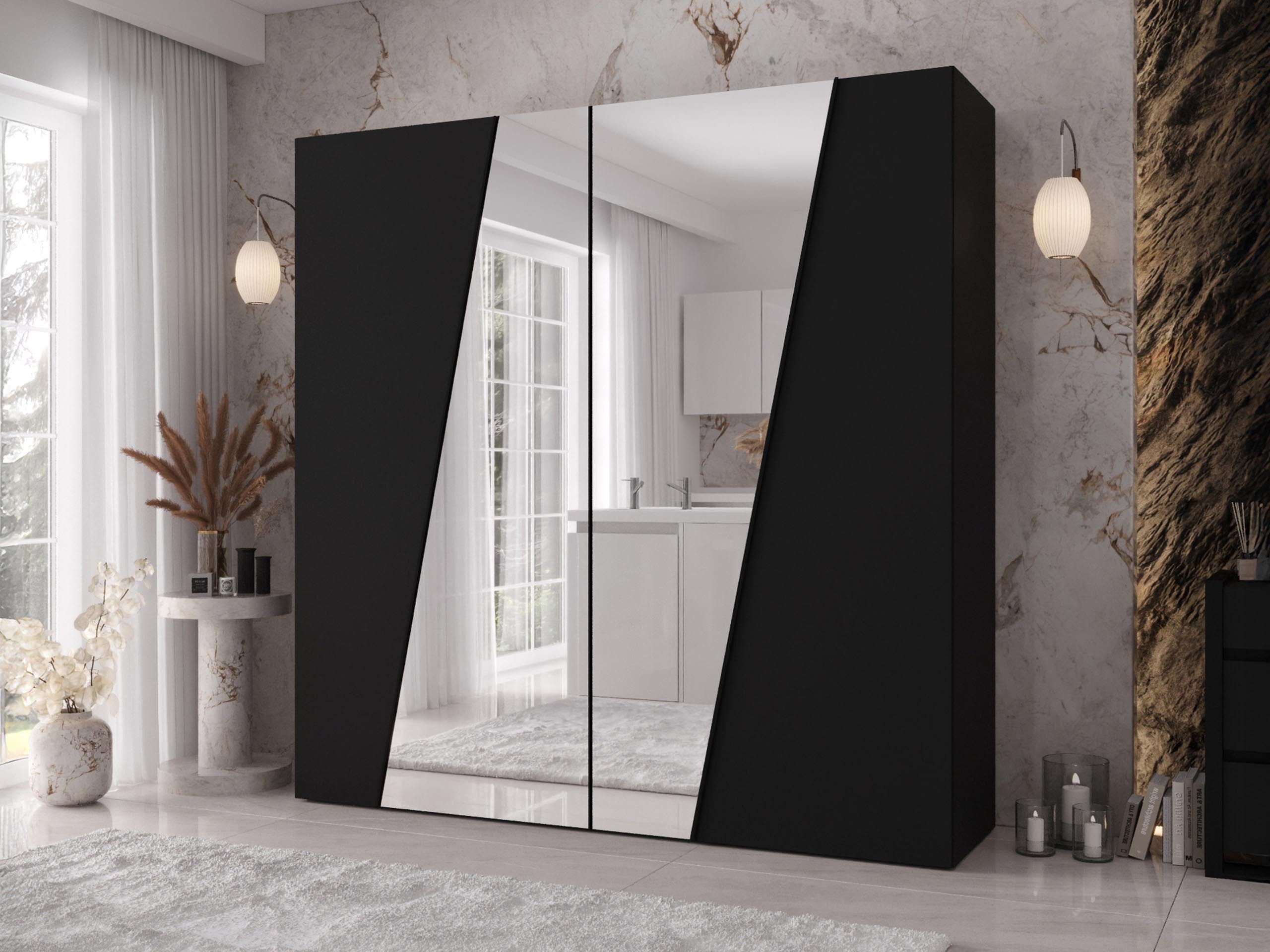 Wardrobe Hartford 635 (Black)